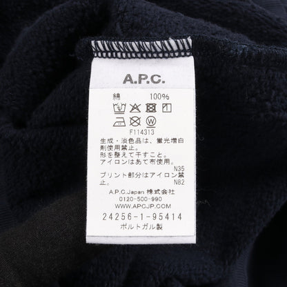 MARC JACOBS × A.P.C. The Mens Paris Crewneck スウェットシャツ コットン ネイビー マークジェイコブス トップス MARC JACOBS