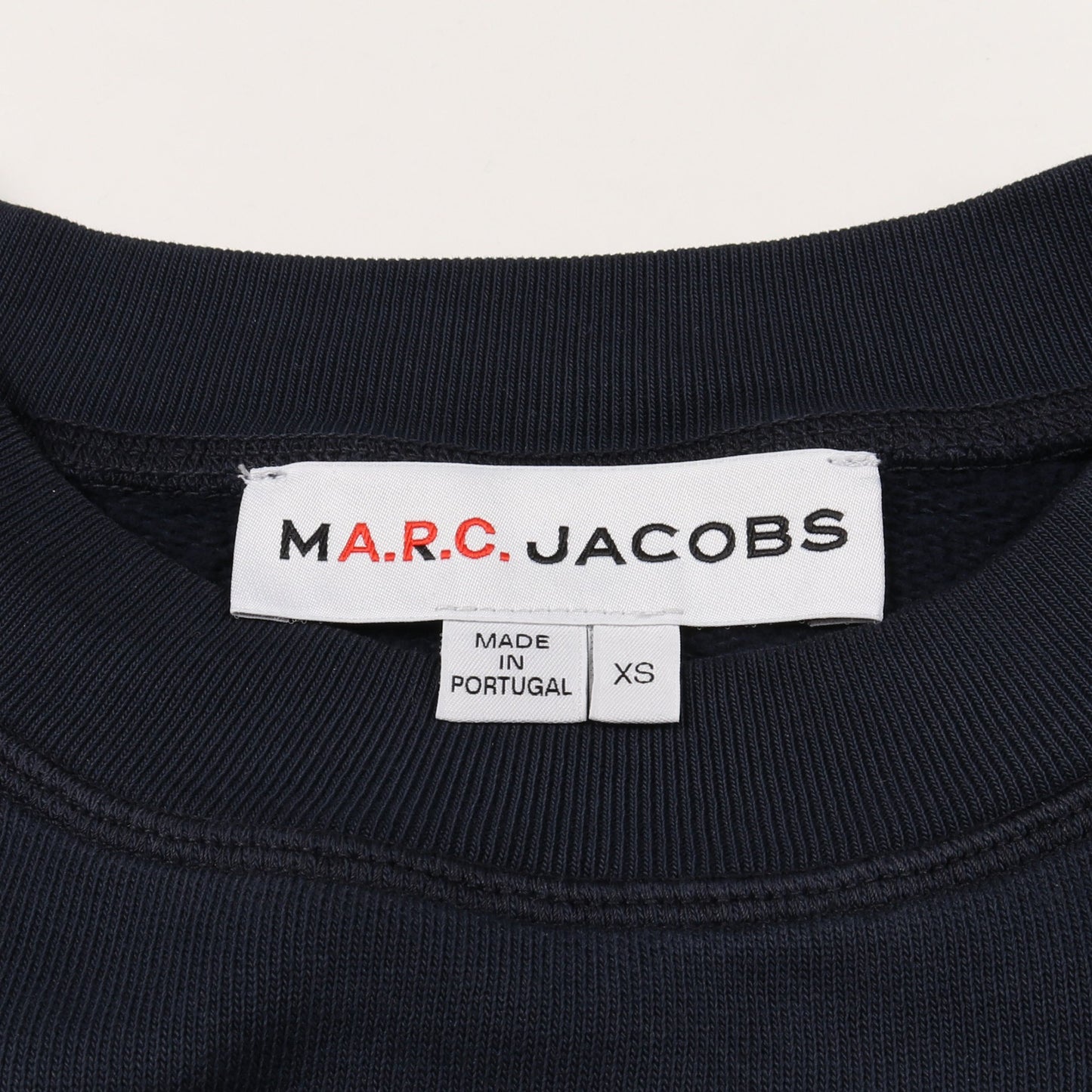 MARC JACOBS × A.P.C. The Mens Paris Crewneck スウェットシャツ コットン ネイビー マークジェイコブス トップス MARC JACOBS