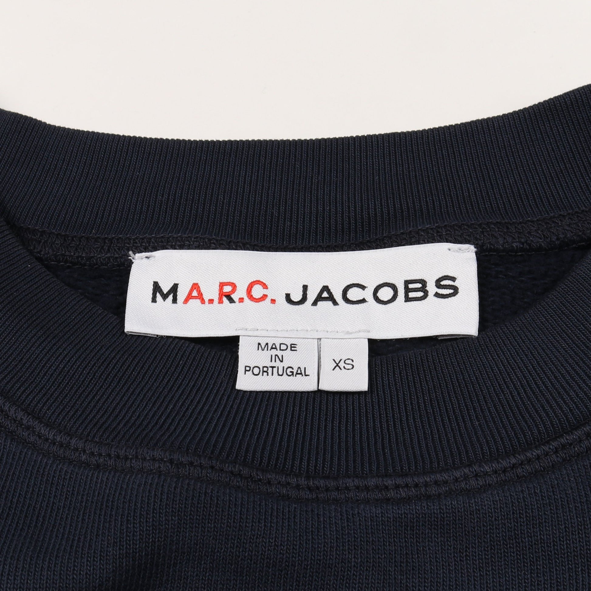 MARC JACOBS × A.P.C. The Mens Paris Crewneck スウェットシャツ コットン ネイビー マークジェイコブス トップス MARC JACOBS