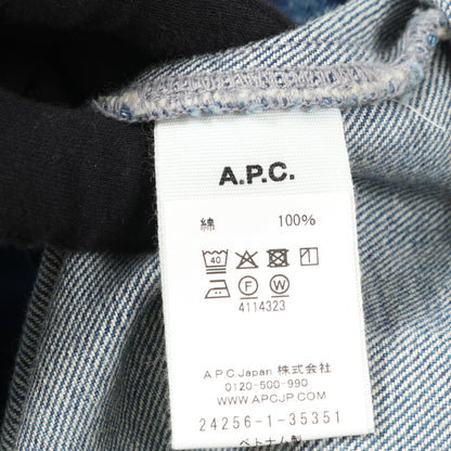 MARC JACOBS × A.P.C. The Denim Unisex Jacket デニムジャケット コットン ブルー マークジェイコブス アウター MARC JACOBS