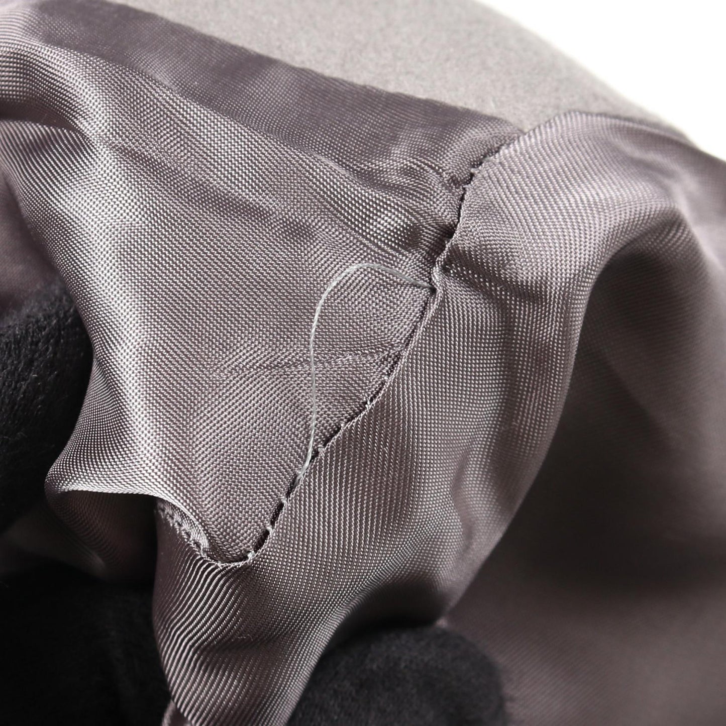 HUMBIE NO COLLAR COCOON コート ウール グレー マッキントッシュ アウター MACKINTOSH