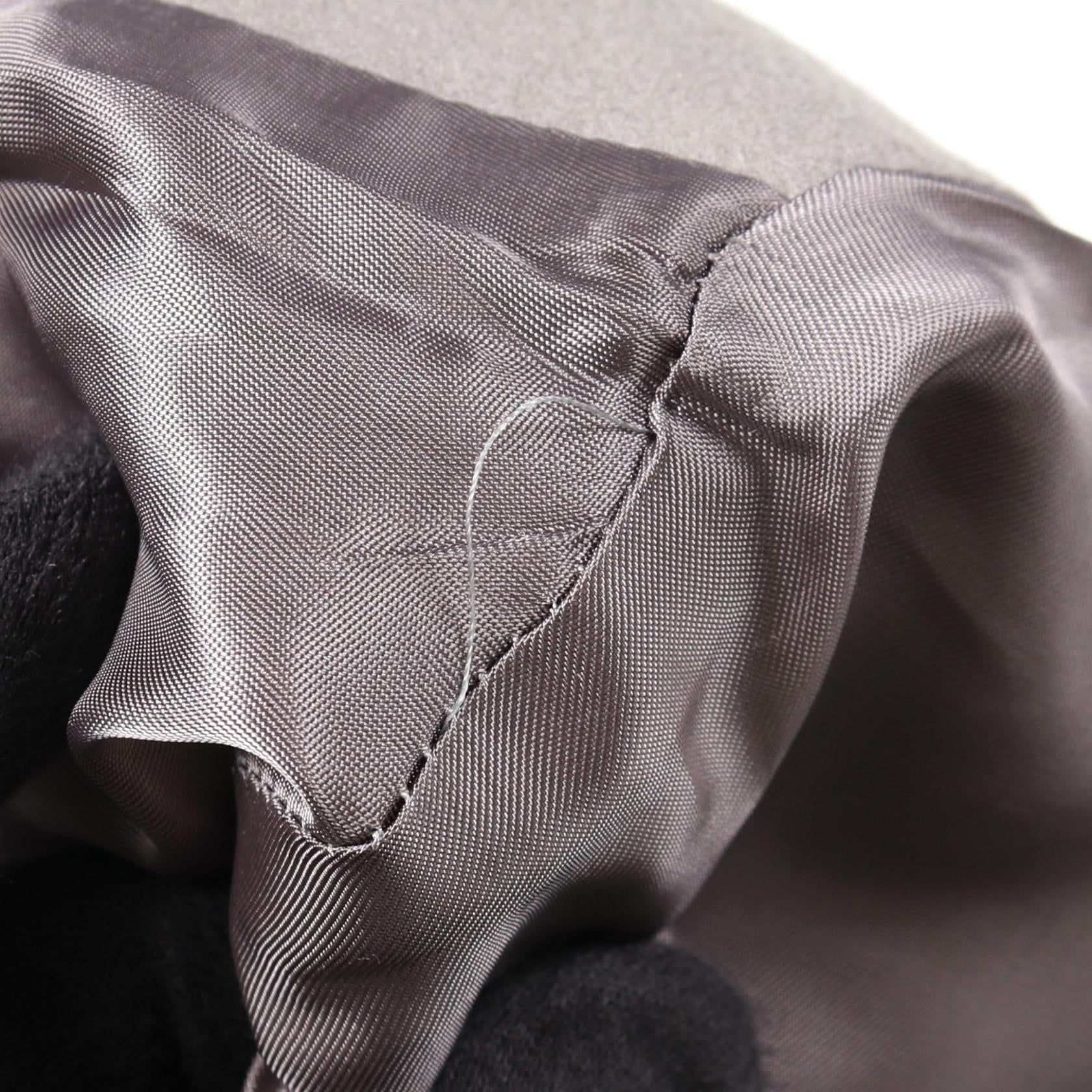HUMBIE NO COLLAR COCOON コート ウール グレー マッキントッシュ アウター MACKINTOSH