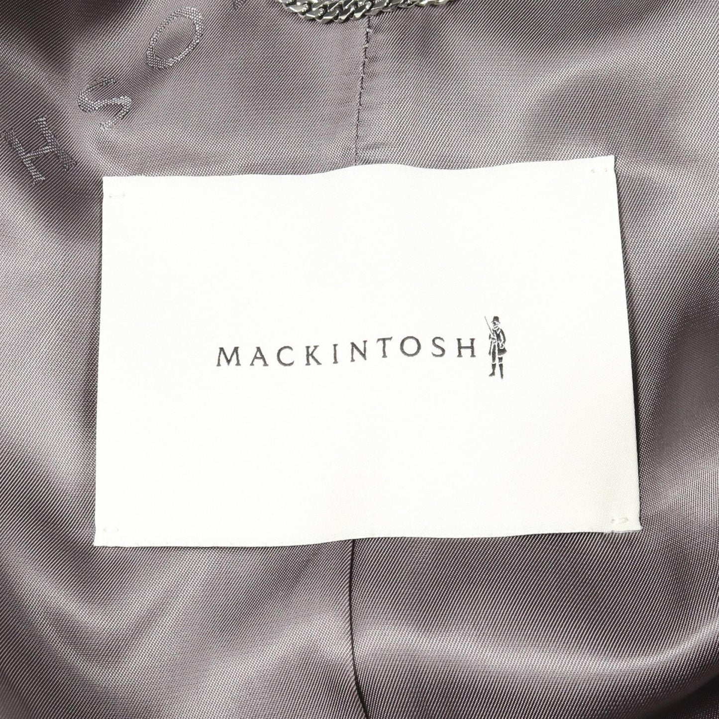 HUMBIE NO COLLAR COCOON コート ウール グレー マッキントッシュ アウター MACKINTOSH