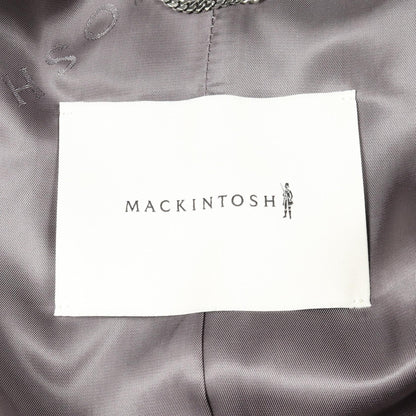 HUMBIE NO COLLAR COCOON コート ウール グレー マッキントッシュ アウター MACKINTOSH