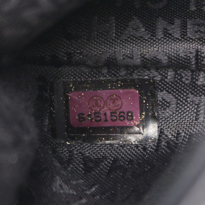 チョコバー ショルダーバッグ ラムスキン ブラック ゴールド金具 シャネル バッグ CHANEL