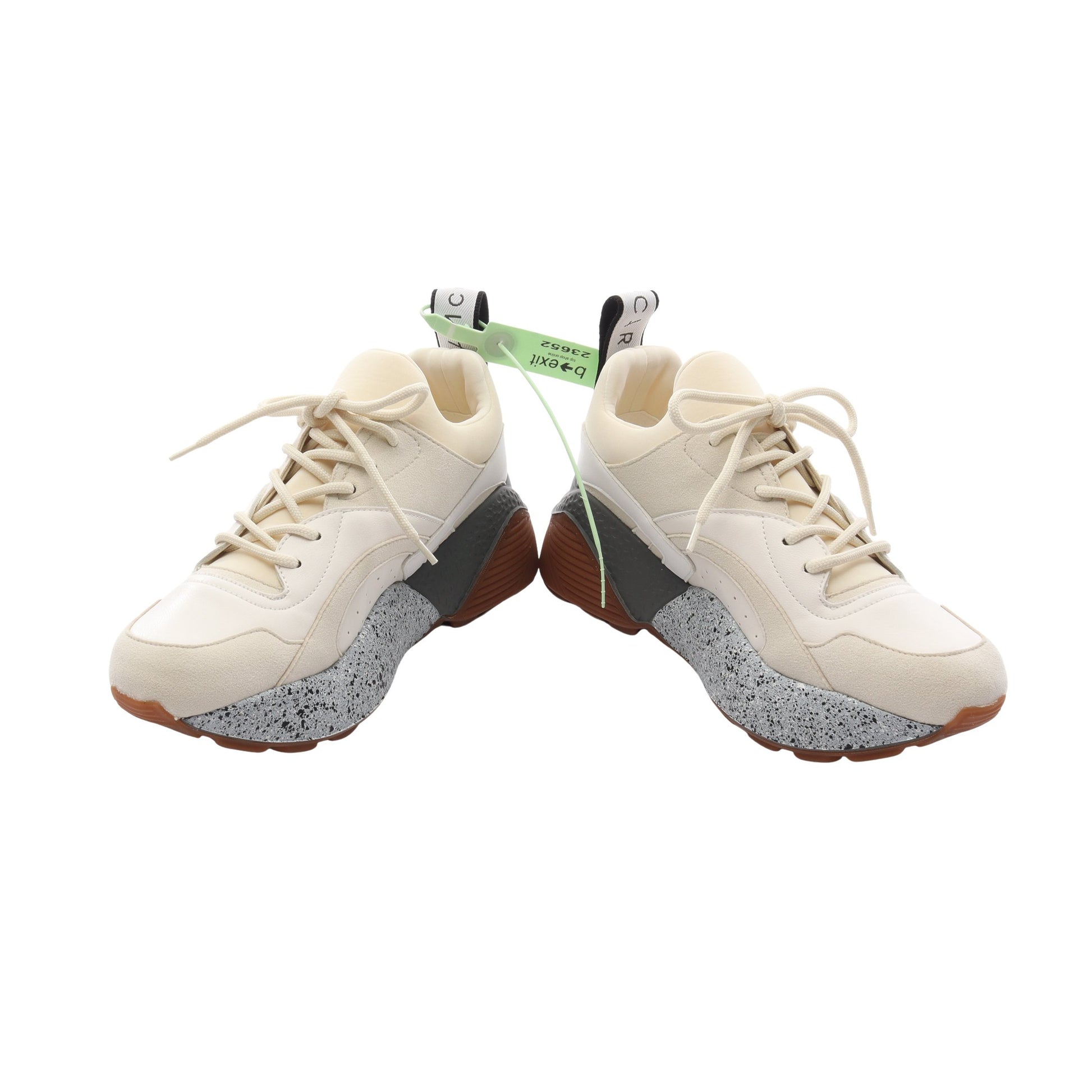ECLYPSE エクリプス スニーカー フェイクレザー アイボリー マルチカラー ステラマッカートニー シューズ Stella McCartney