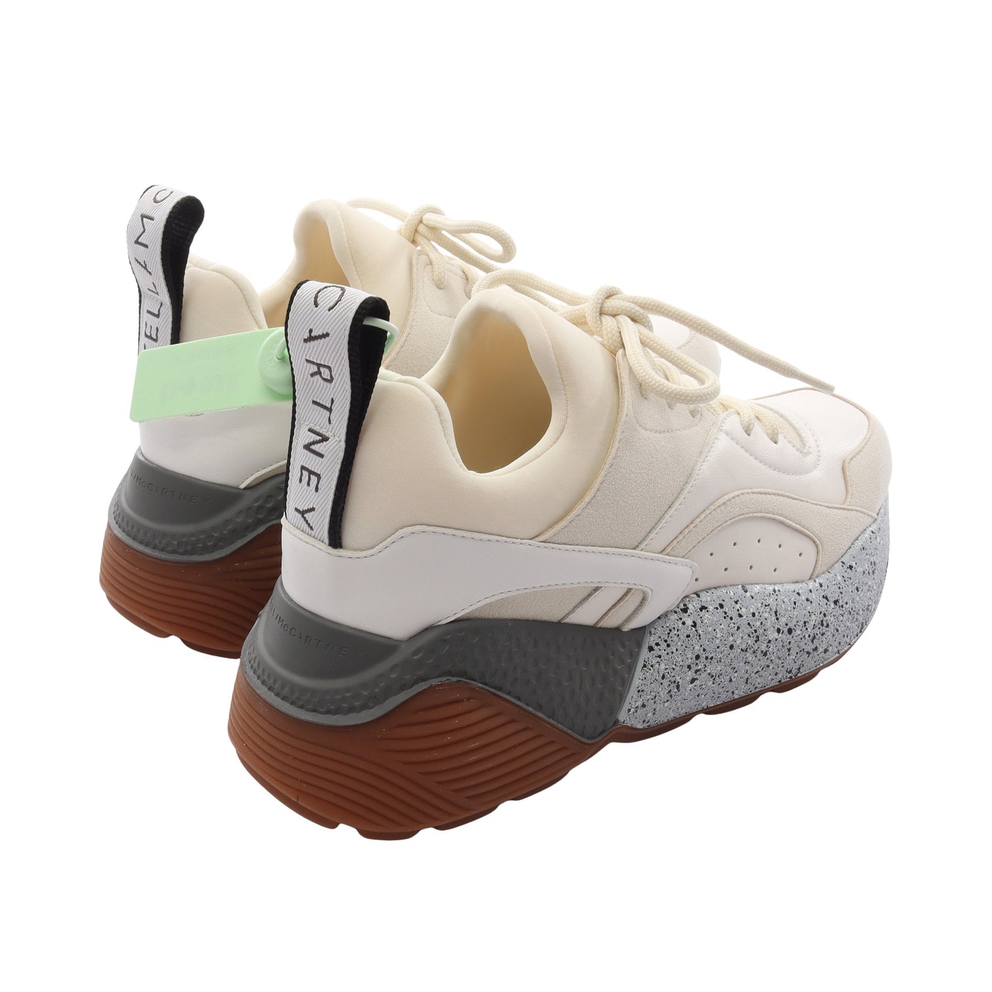 ECLYPSE エクリプス スニーカー フェイクレザー アイボリー マルチカラー ステラマッカートニー シューズ Stella McCartney
