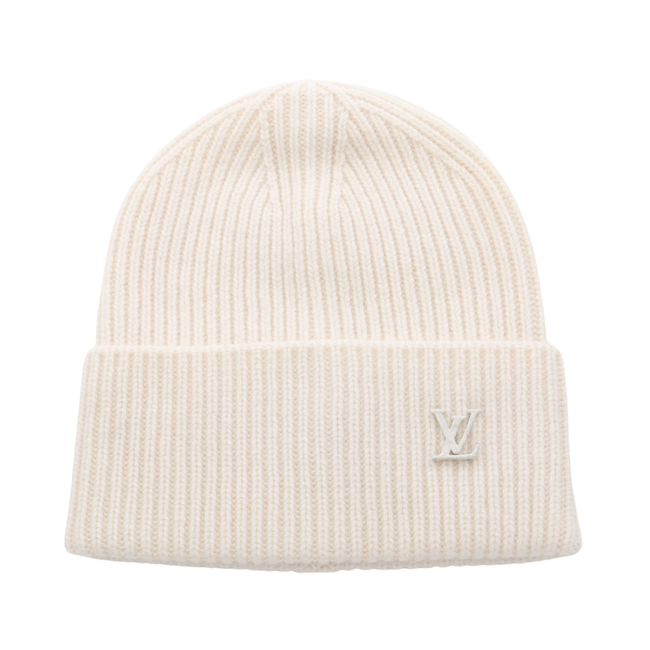 LV アヘッド ビーニー カシミヤ オフホワイト ルイヴィトン – RECLO
