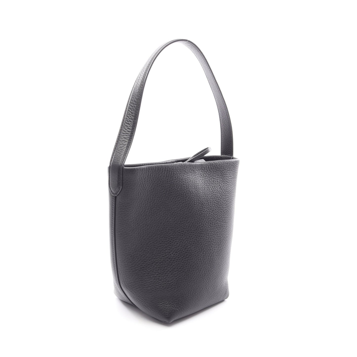 Small N/S Park Tote ハンドバッグ レザー ブラック ザロウ バッグ THE ROW