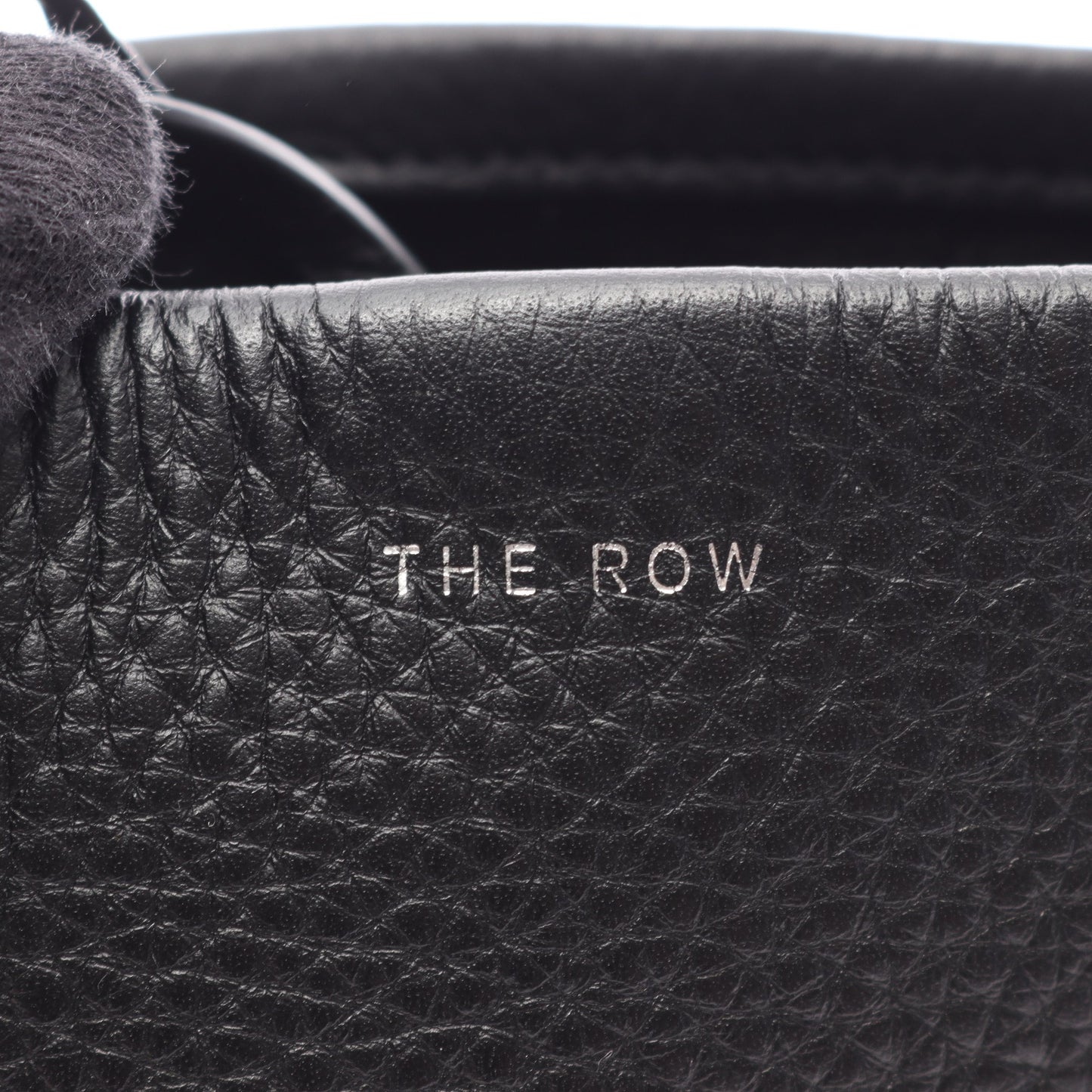 Small N/S Park Tote ハンドバッグ レザー ブラック ザロウ バッグ THE ROW