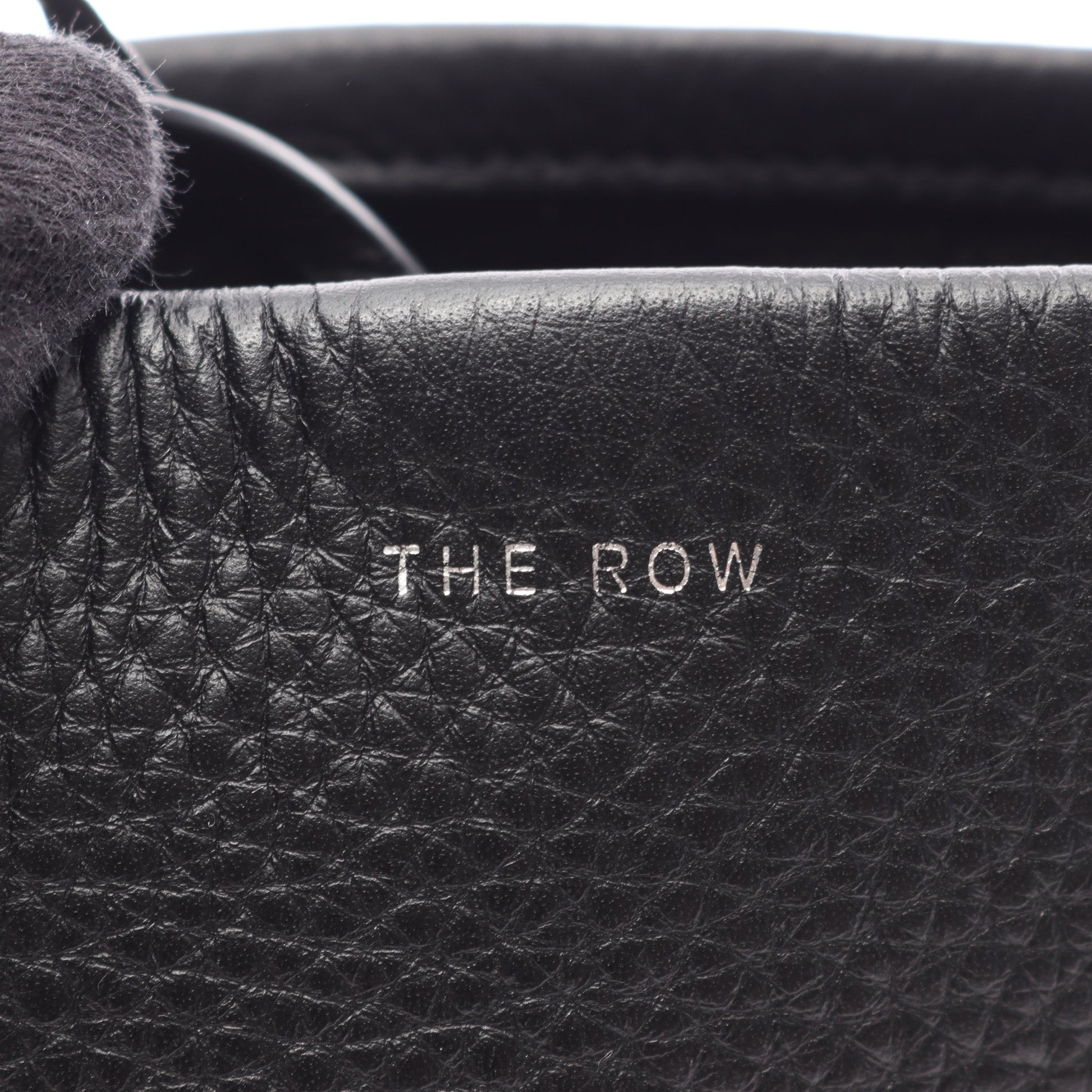 Small N/S Park Tote ハンドバッグ レザー ブラック ザロウ バッグ THE ROW