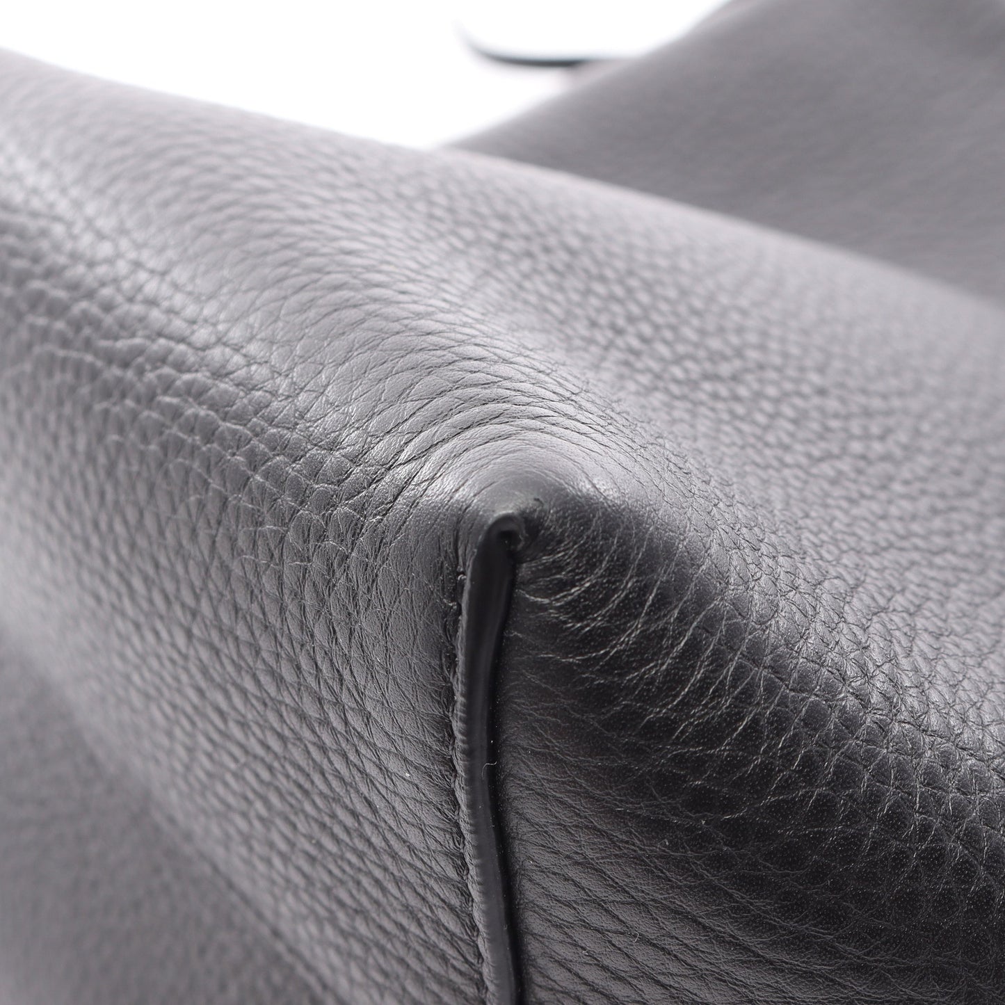 Small N/S Park Tote ハンドバッグ レザー ブラック ザロウ バッグ THE ROW