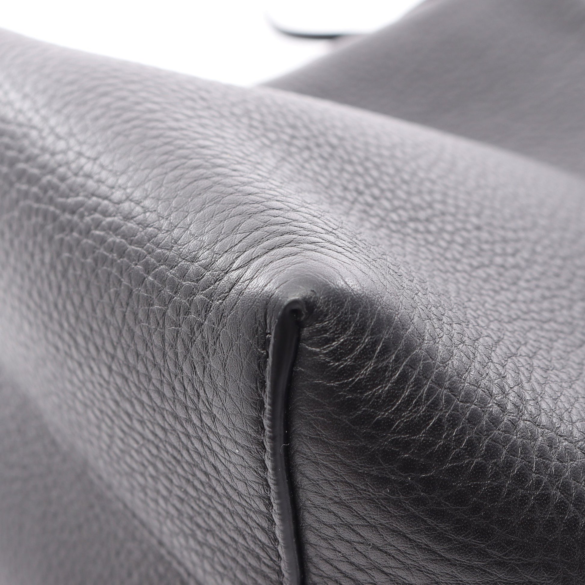 Small N/S Park Tote ハンドバッグ レザー ブラック ザロウ バッグ THE ROW