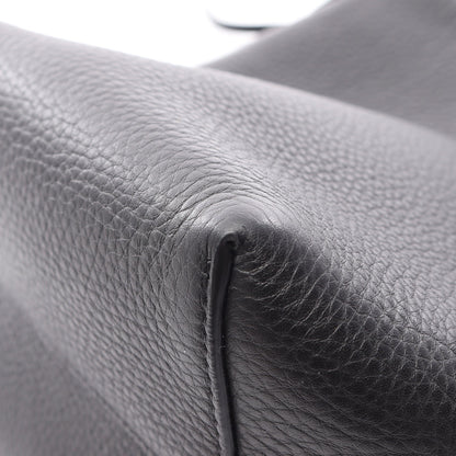 Small N/S Park Tote ハンドバッグ レザー ブラック ザロウ バッグ THE ROW
