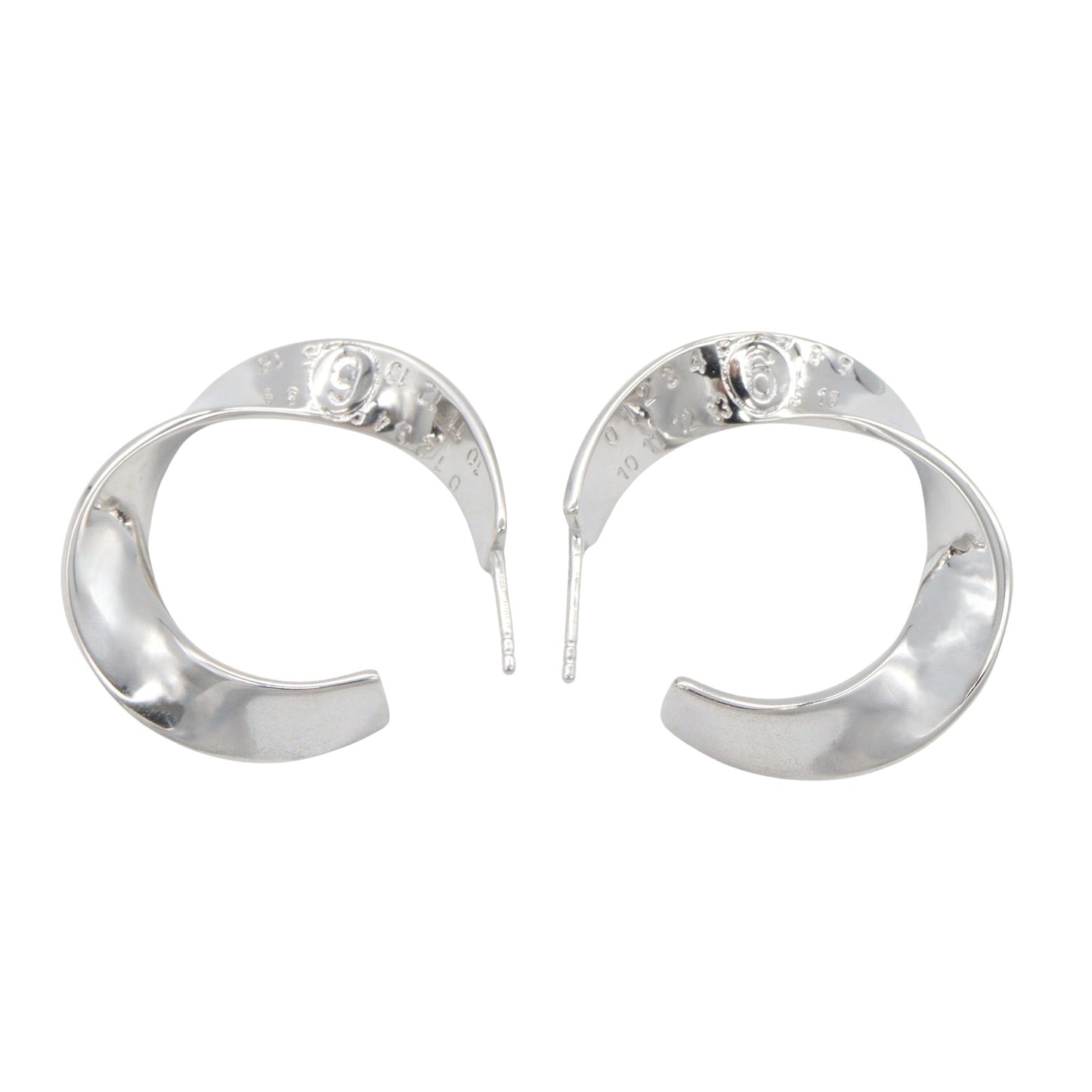 フープ ピアス ピアス SV925 シルバー エムエムシックスメゾンマルジェラ アクセサリー MM6 MAISON MARGIELA