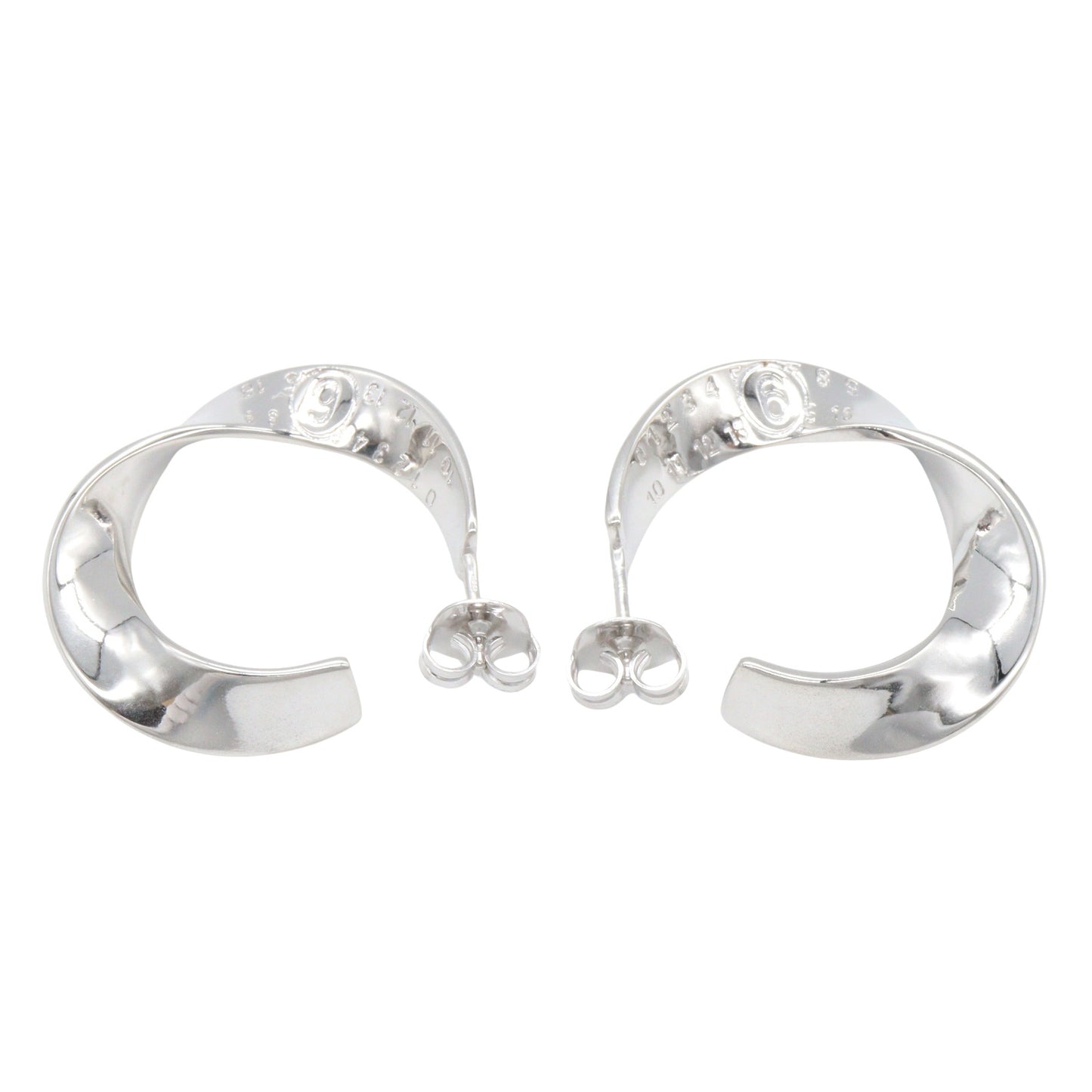 フープ ピアス ピアス SV925 シルバー エムエムシックスメゾンマルジェラ アクセサリー MM6 MAISON MARGIELA