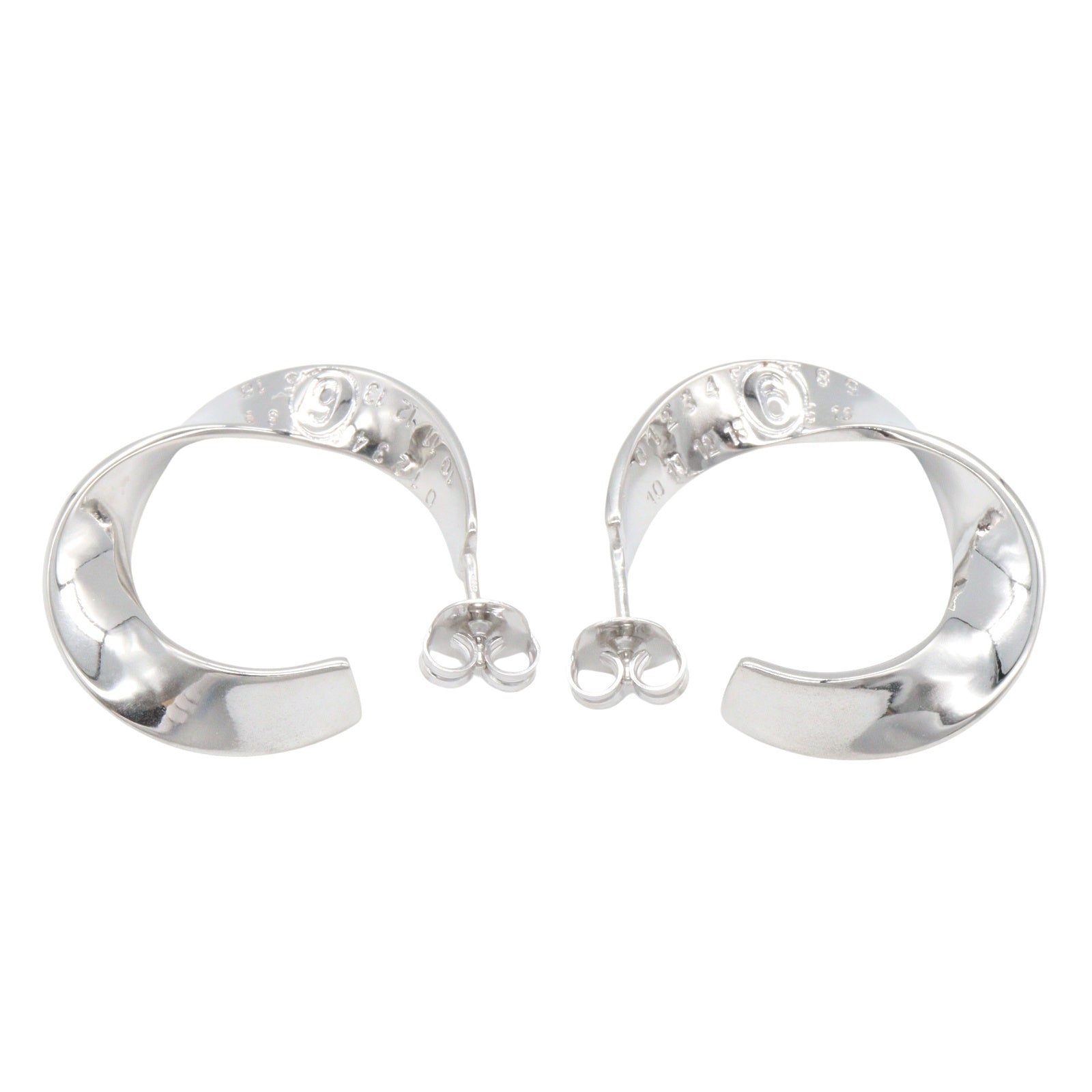 フープ ピアス ピアス SV925 シルバー エムエムシックスメゾンマルジェラ アクセサリー MM6 MAISON MARGIELA