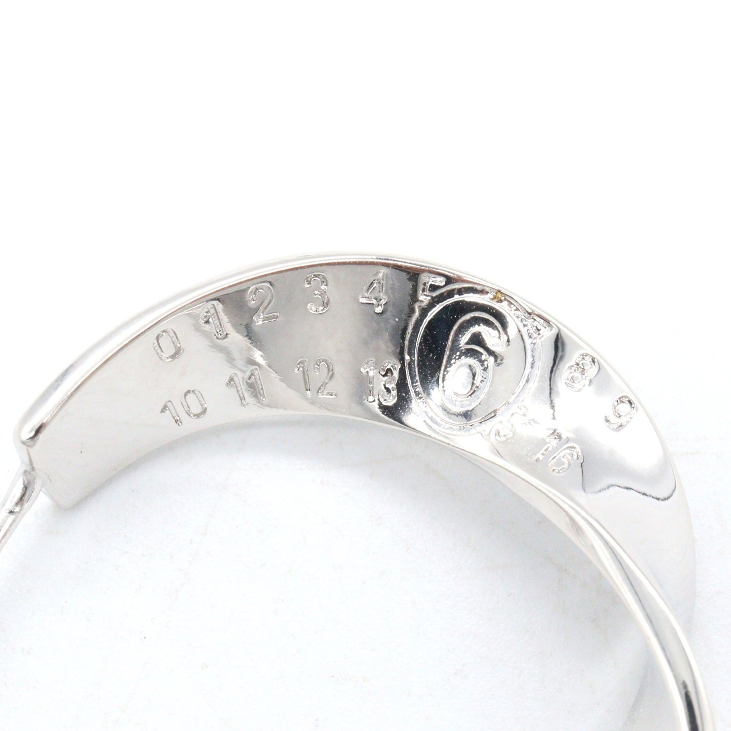 フープ ピアス ピアス SV925 シルバー エムエムシックスメゾンマルジェラ アクセサリー MM6 MAISON MARGIELA