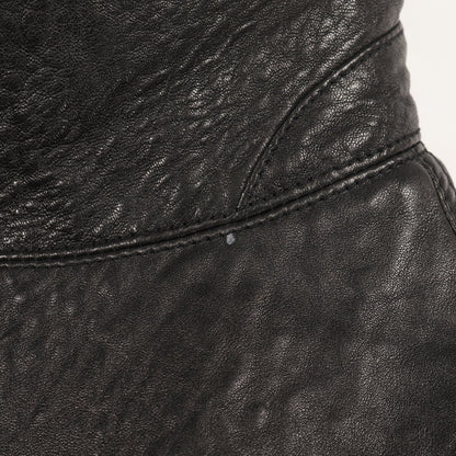 レザージャケット ムートン ブラック カーキグリーン サンローランパリ アウター SAINT LAURENT PARIS