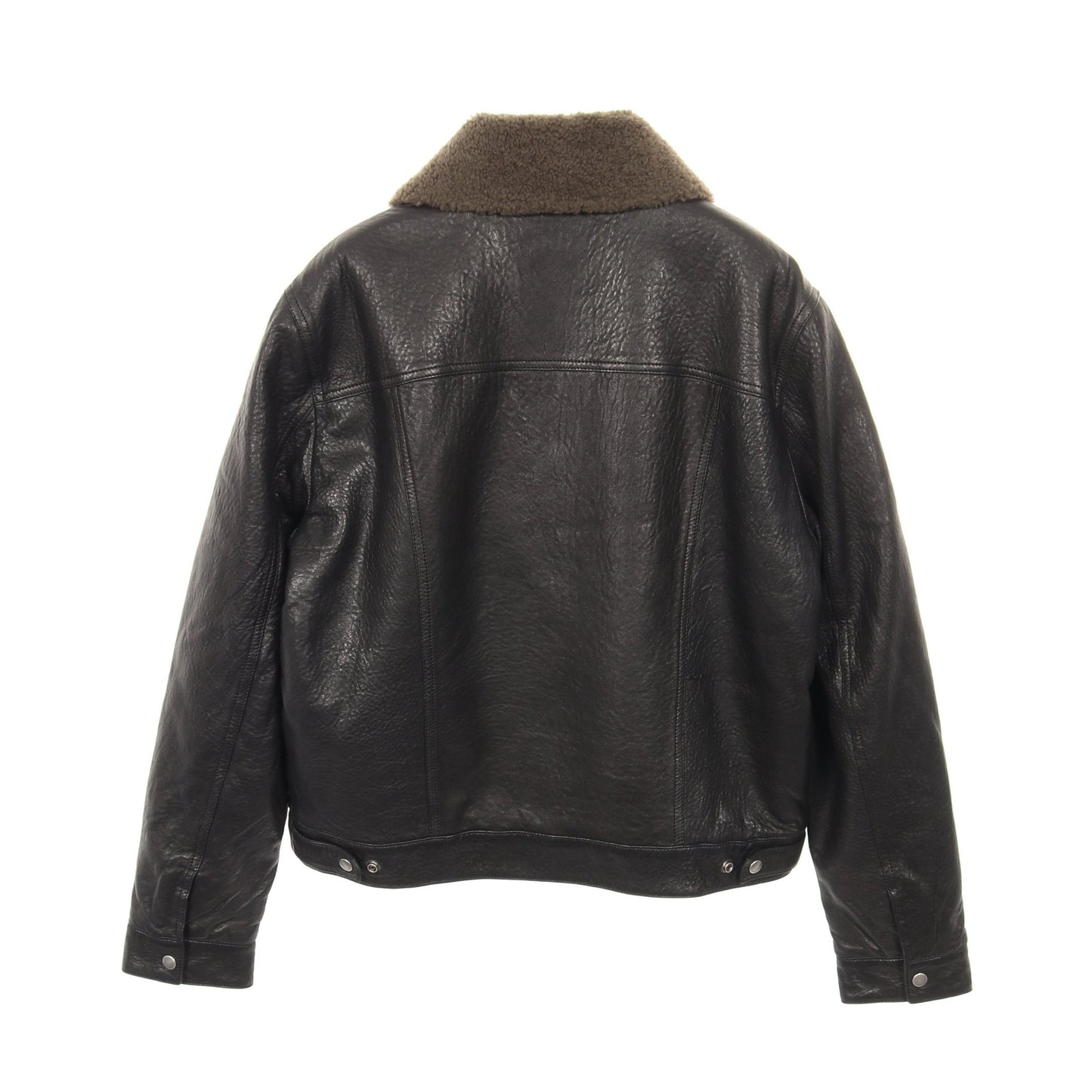 レザージャケット ムートン ブラック カーキグリーン サンローランパリ アウター SAINT LAURENT PARIS