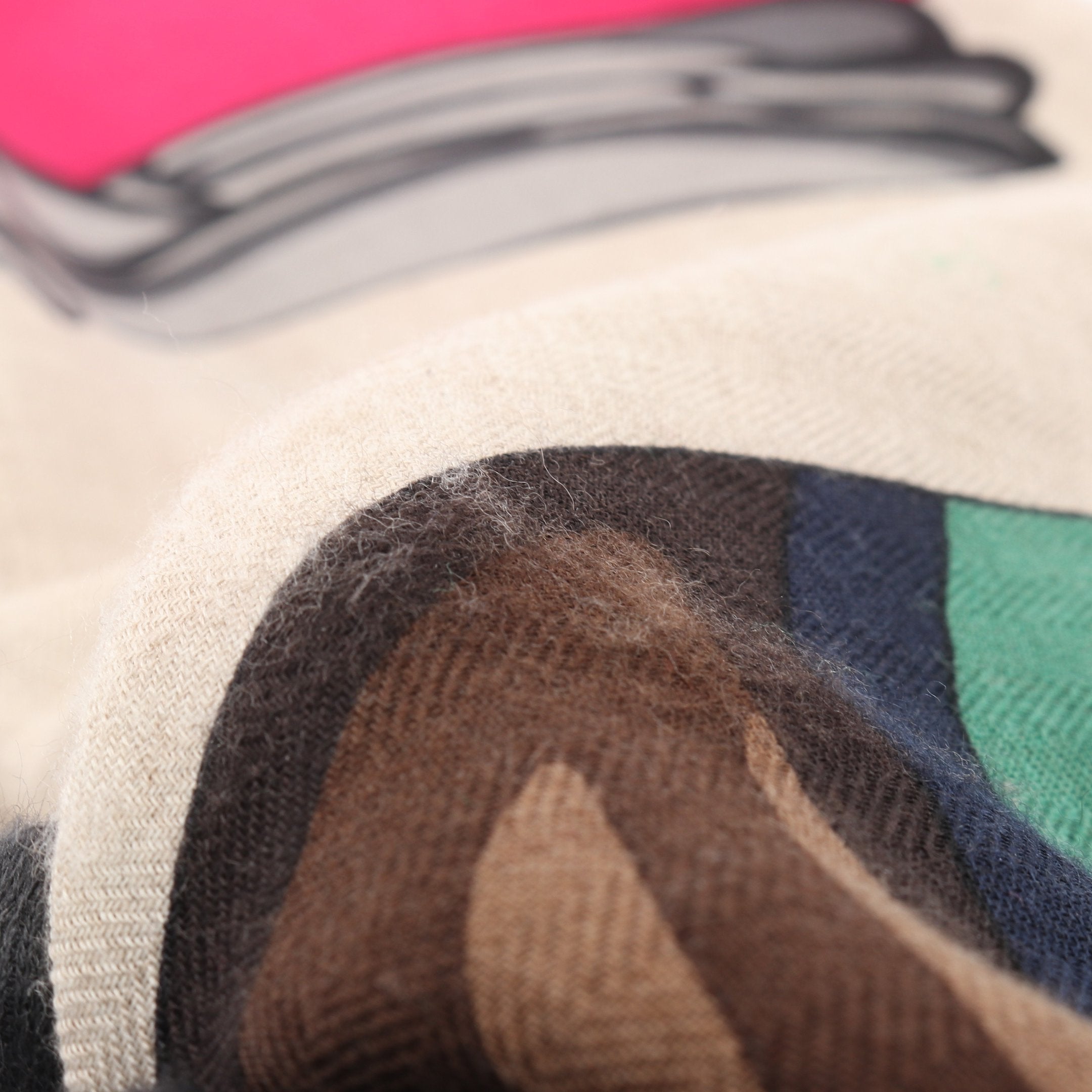 未使用級✨Hermes レクタングル ストール 馬着 シュバル カシミヤ シルク 2022年 春夏 HERMES エルメス マフラー レクタングル ストール 馬着