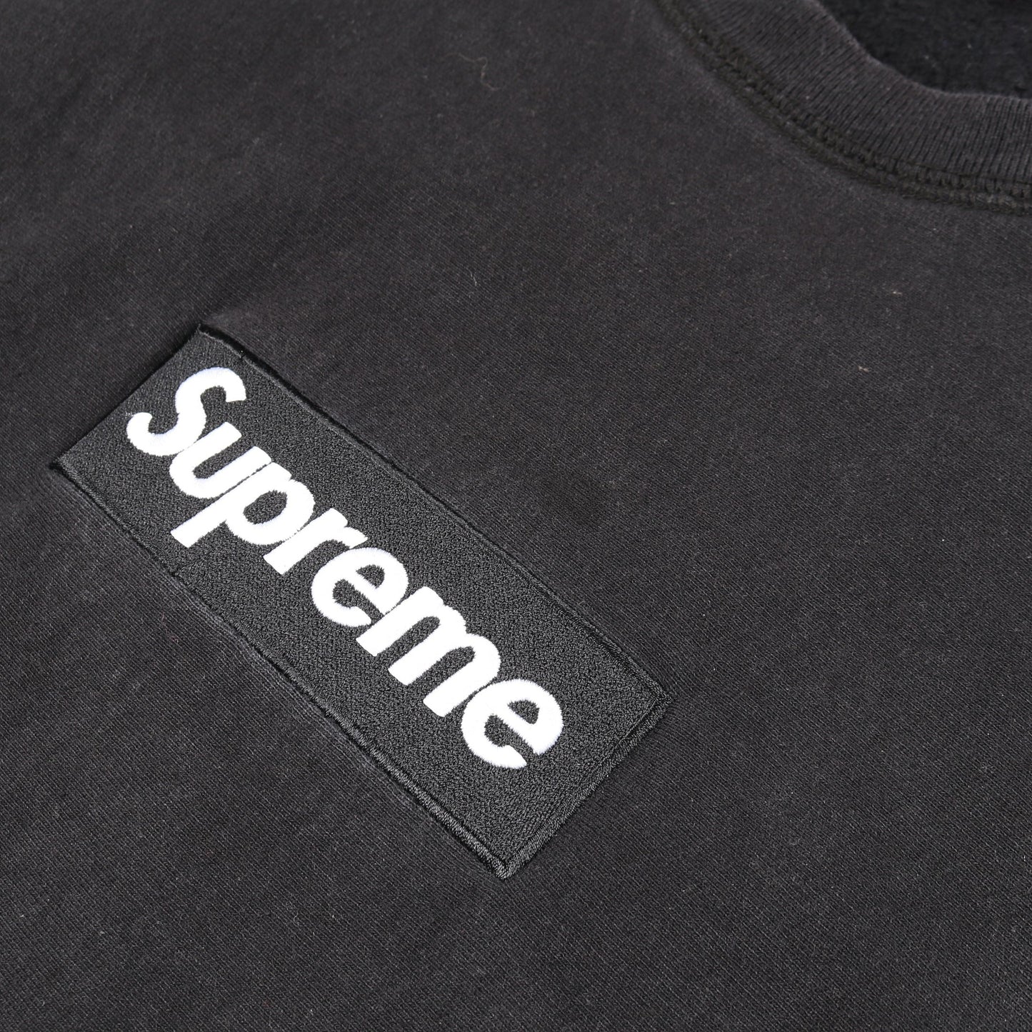 Box Logo Crewneck Sweatshirt スウェットシャツ コットン ブラック シュプリーム トップス Supreme