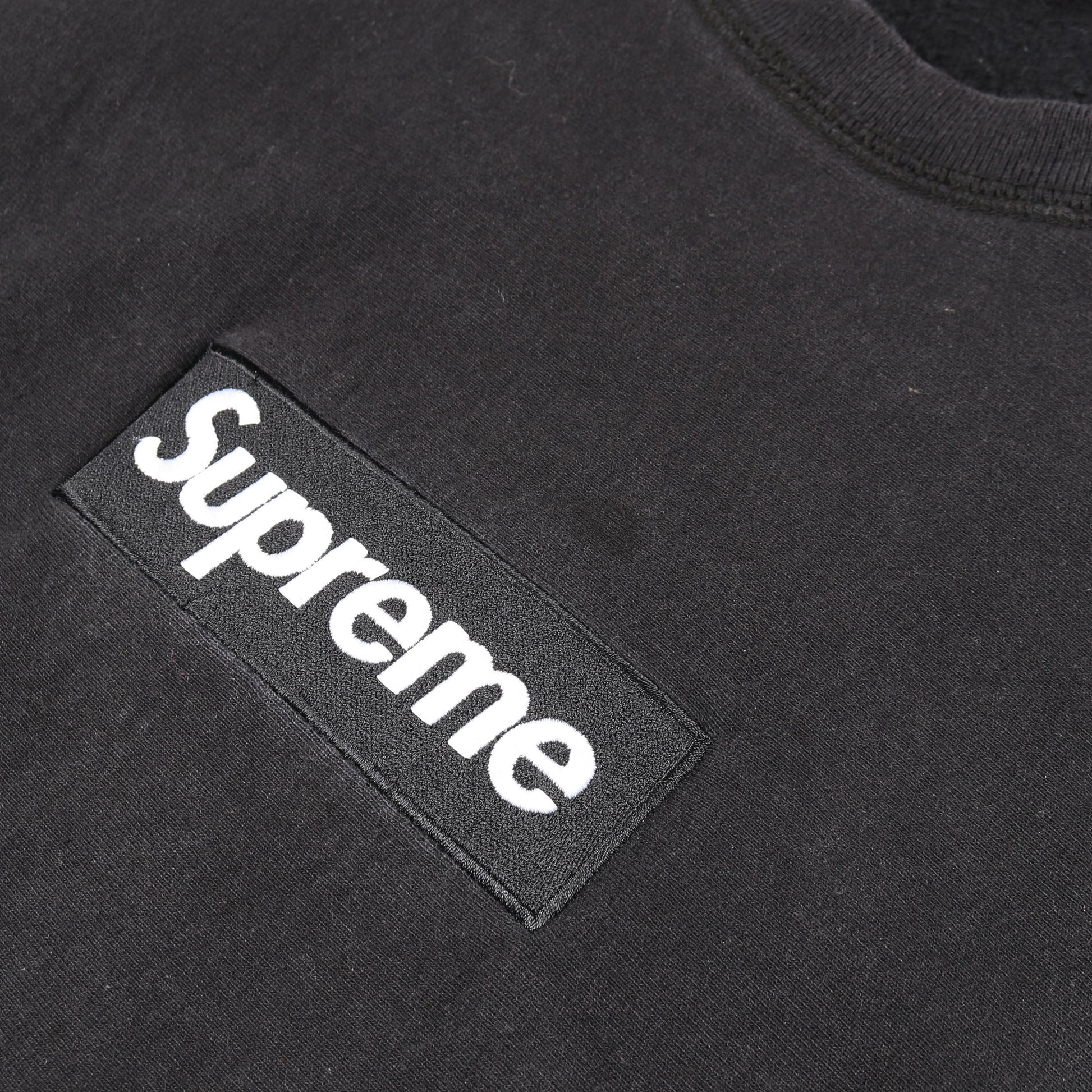 Box Logo Crewneck Sweatshirt スウェットシャツ コットン ブラック シュプリーム トップス Supreme