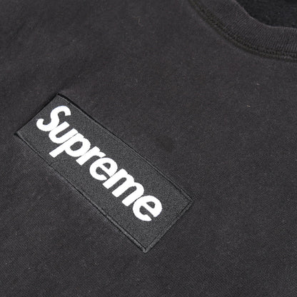 Box Logo Crewneck Sweatshirt スウェットシャツ コットン ブラック シュプリーム トップス Supreme