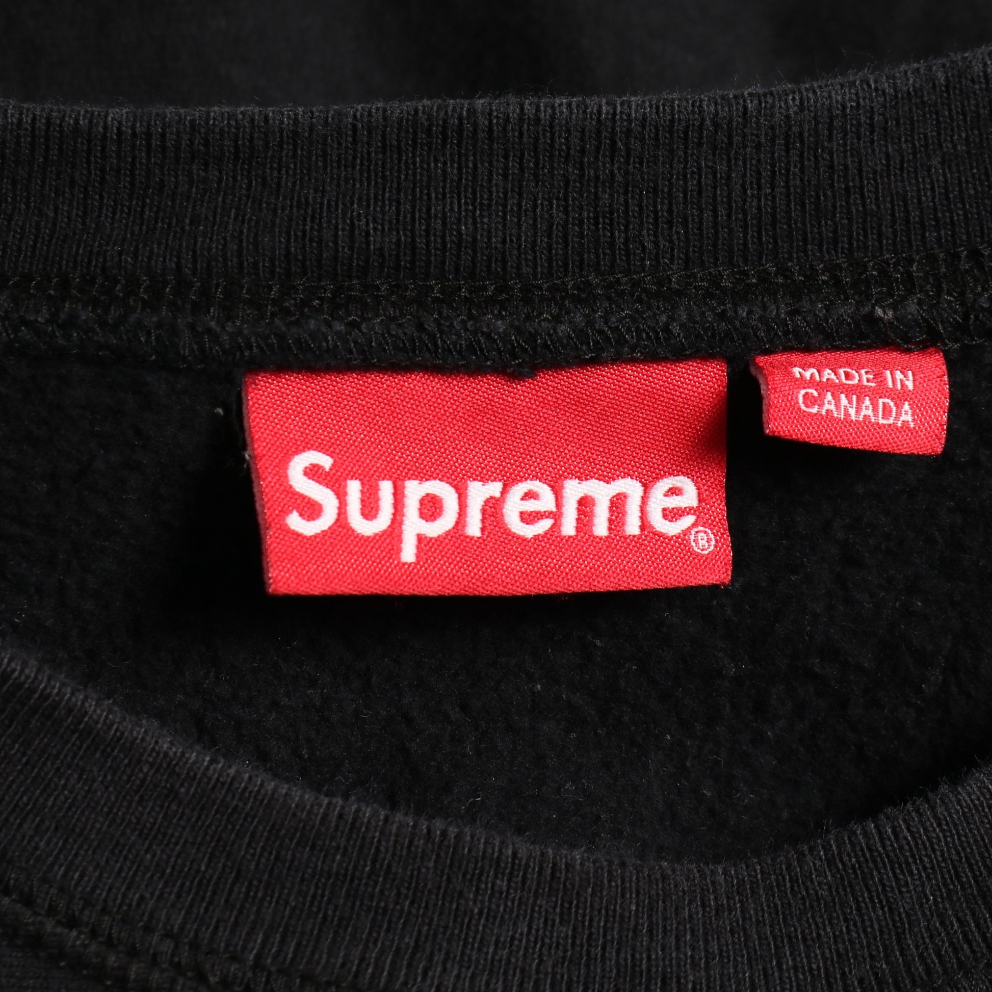 Box Logo Crewneck Sweatshirt スウェットシャツ コットン ブラック シュプリーム トップス Supreme