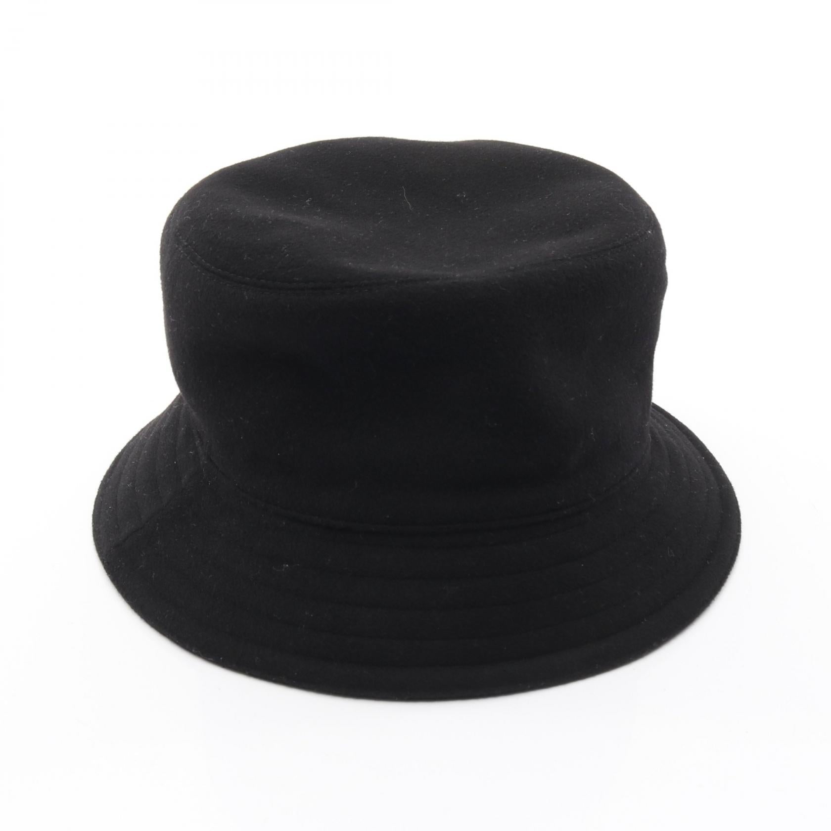 ハーパー リフト バケット ハット カシミヤ ブラック エルメス – RECLO