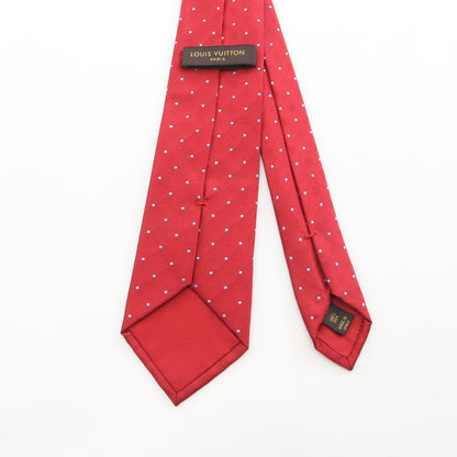 ネクタイ ドット シルク レッド ルイヴィトン 財布・小物 LOUIS VUITTON