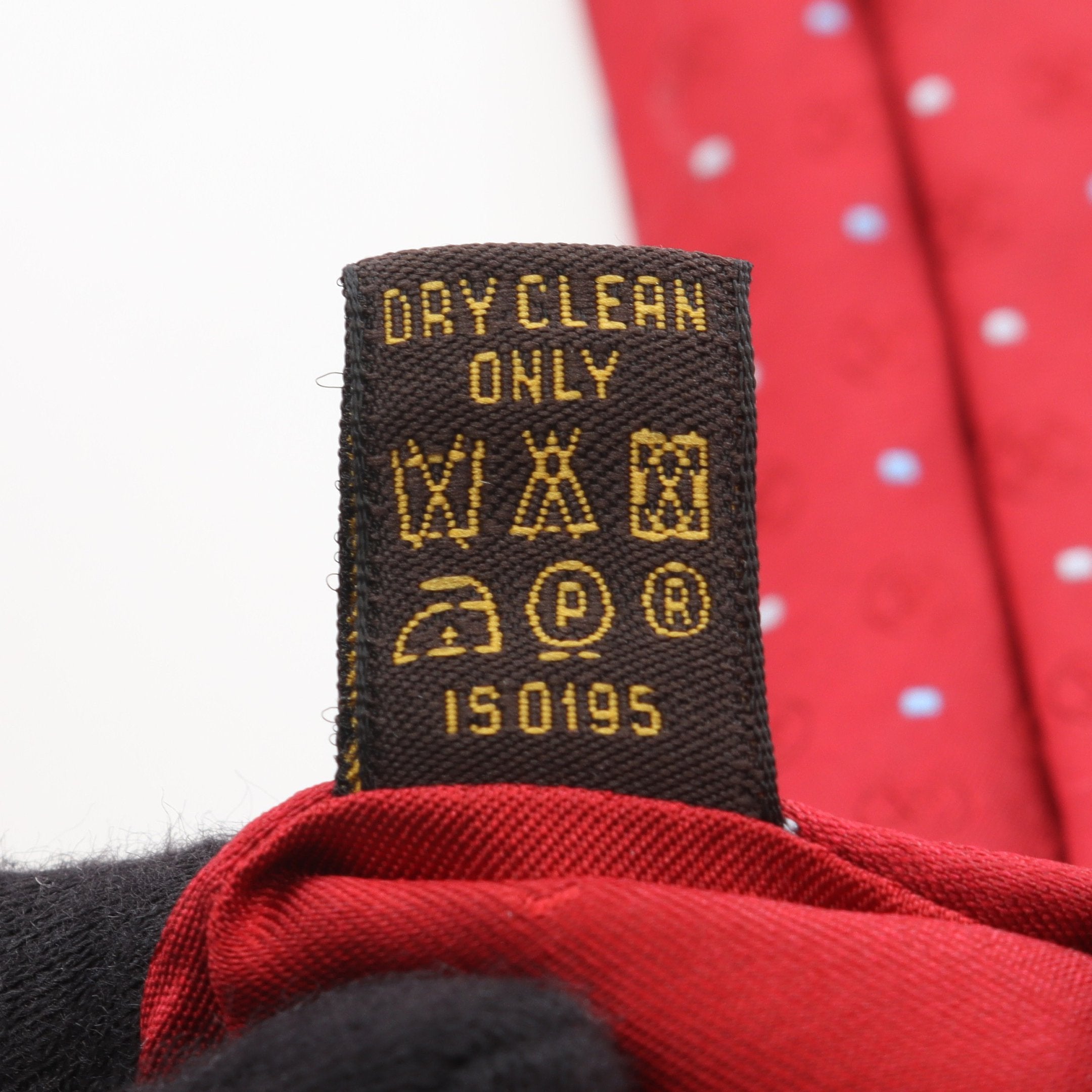 ネクタイ ドット シルク レッド ルイヴィトン – RECLO