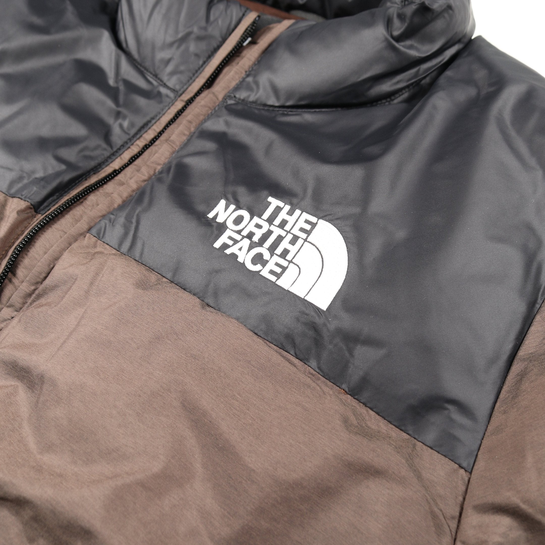 NUPTSE ヌプシ ダウンジャケット ナイロン ダークブラウン ブラック ザ