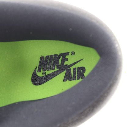 AIR JORDAN 1 RETRO HIGH OG ハイカットスニーカー レザー ホワイト イエローグリーン ブラック ナイキ シューズ NIKE