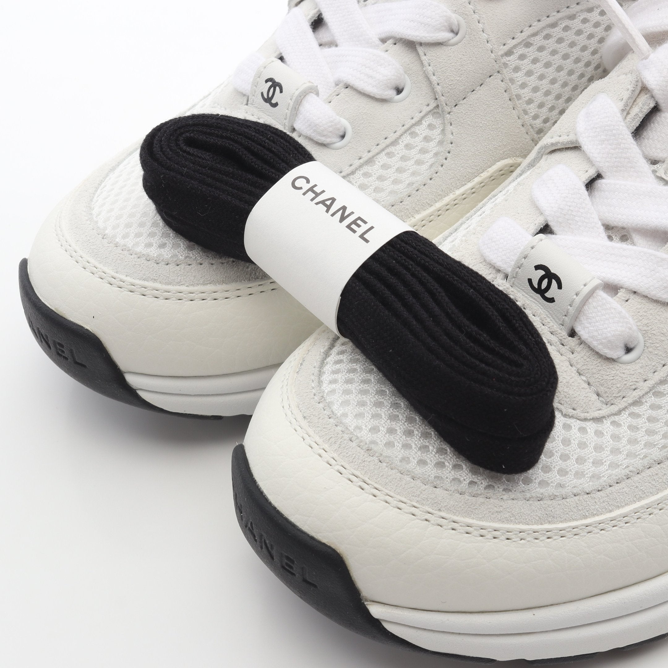 ココマーク スニーカー スエード レザー オフホワイト ライトグレー