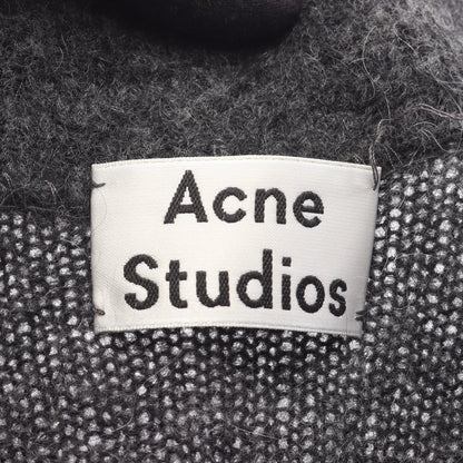 ロング カーディガン モヘヤ ウール グレー アクネストゥディオズ トップス Acne Studios