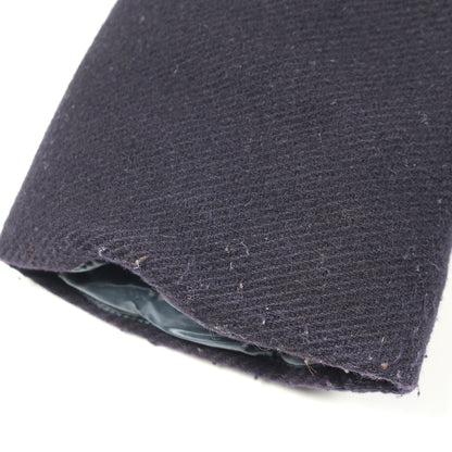 ダウンコート ウール ナイロン ダークネイビー 切替 キッズ ヘルノ アウター HERNO