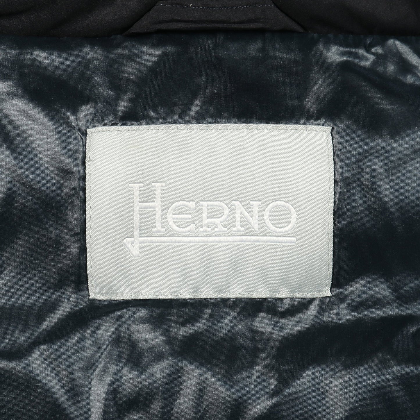 ダウンコート ウール ナイロン ダークネイビー 切替 キッズ ヘルノ アウター HERNO