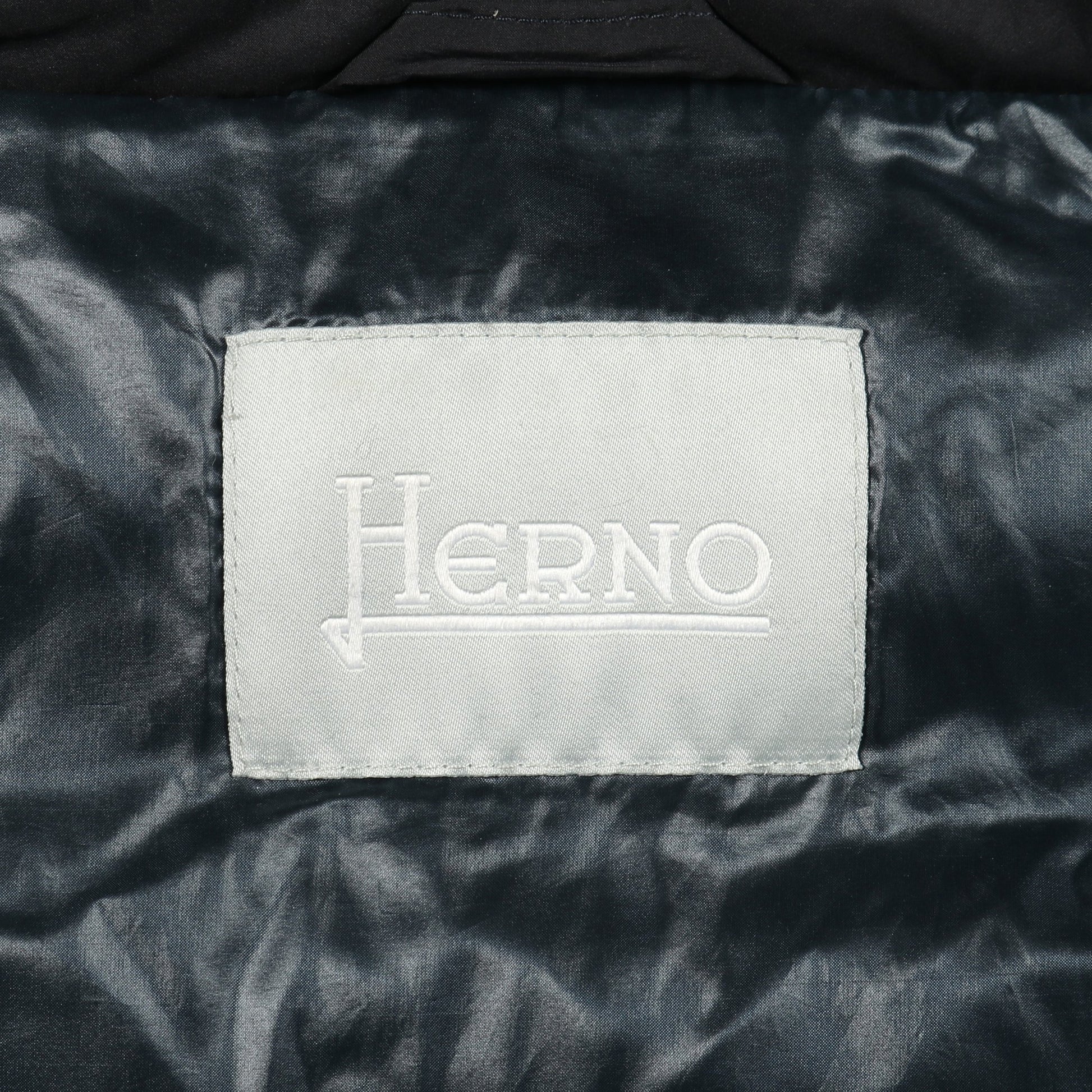 ダウンコート ウール ナイロン ダークネイビー 切替 キッズ ヘルノ アウター HERNO