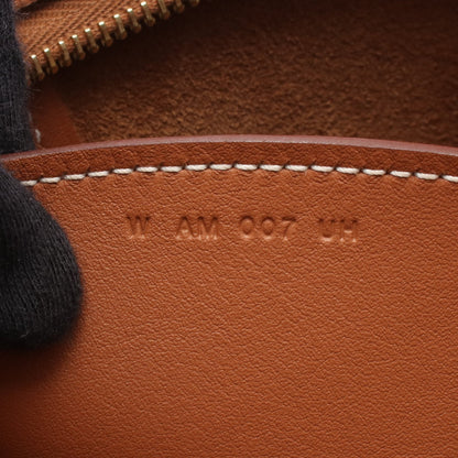 プティ アルソン ゴールド ショルダーバッグ トゴ ヴォースイフト ブラウン ゴールド金具 W刻印 エルメス バッグ HERMES