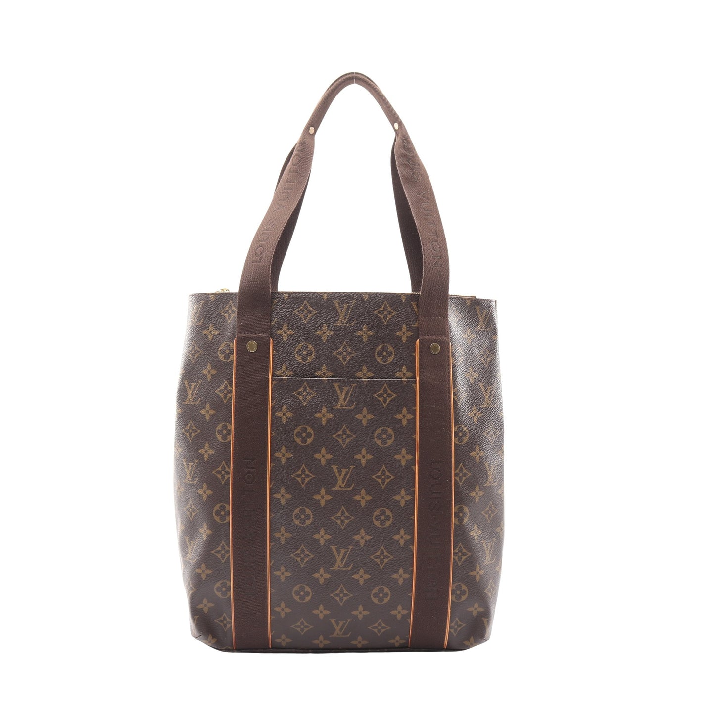 カバ ボブール モノグラム ショルダーバッグ トートバッグ PVC レザー ブラウン ルイヴィトン バッグ LOUIS VUITTON