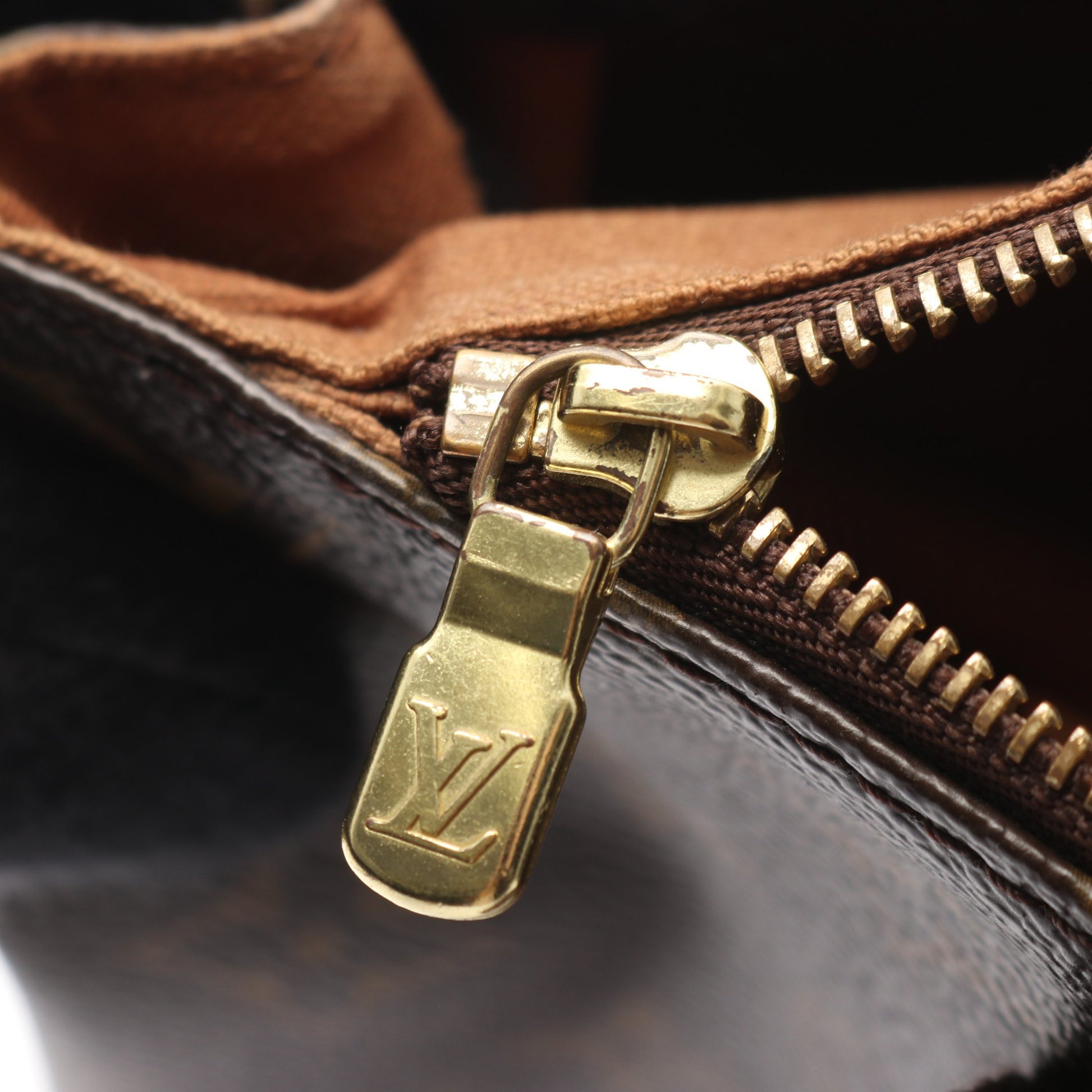 カバ ボブール モノグラム ショルダーバッグ トートバッグ PVC レザー ブラウン ルイヴィトン バッグ LOUIS VUITTON