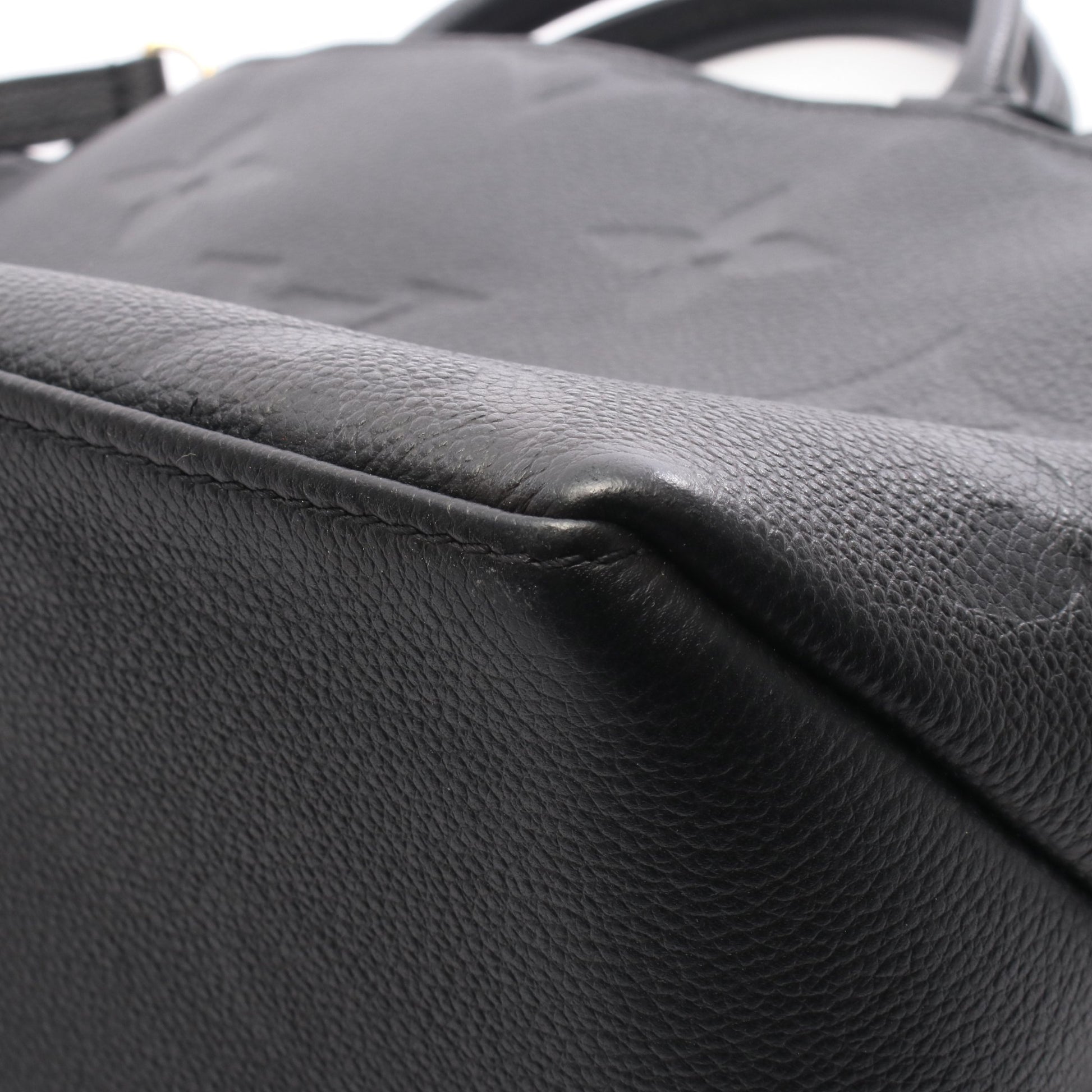 グラン パレMM モノグラムアンプラント ハンドバッグ レザー ブラック 2WAY ルイヴィトン バッグ LOUIS VUITTON