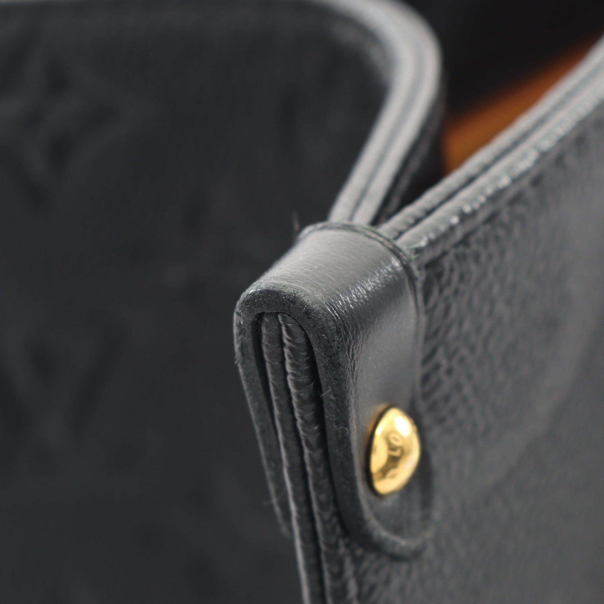 オンザゴーMM モノグラムアンプラント ノワール ショルダーバッグ トートバッグ レザー ブラック 2WAY ルイヴィトン バッグ LOUIS VUITTON