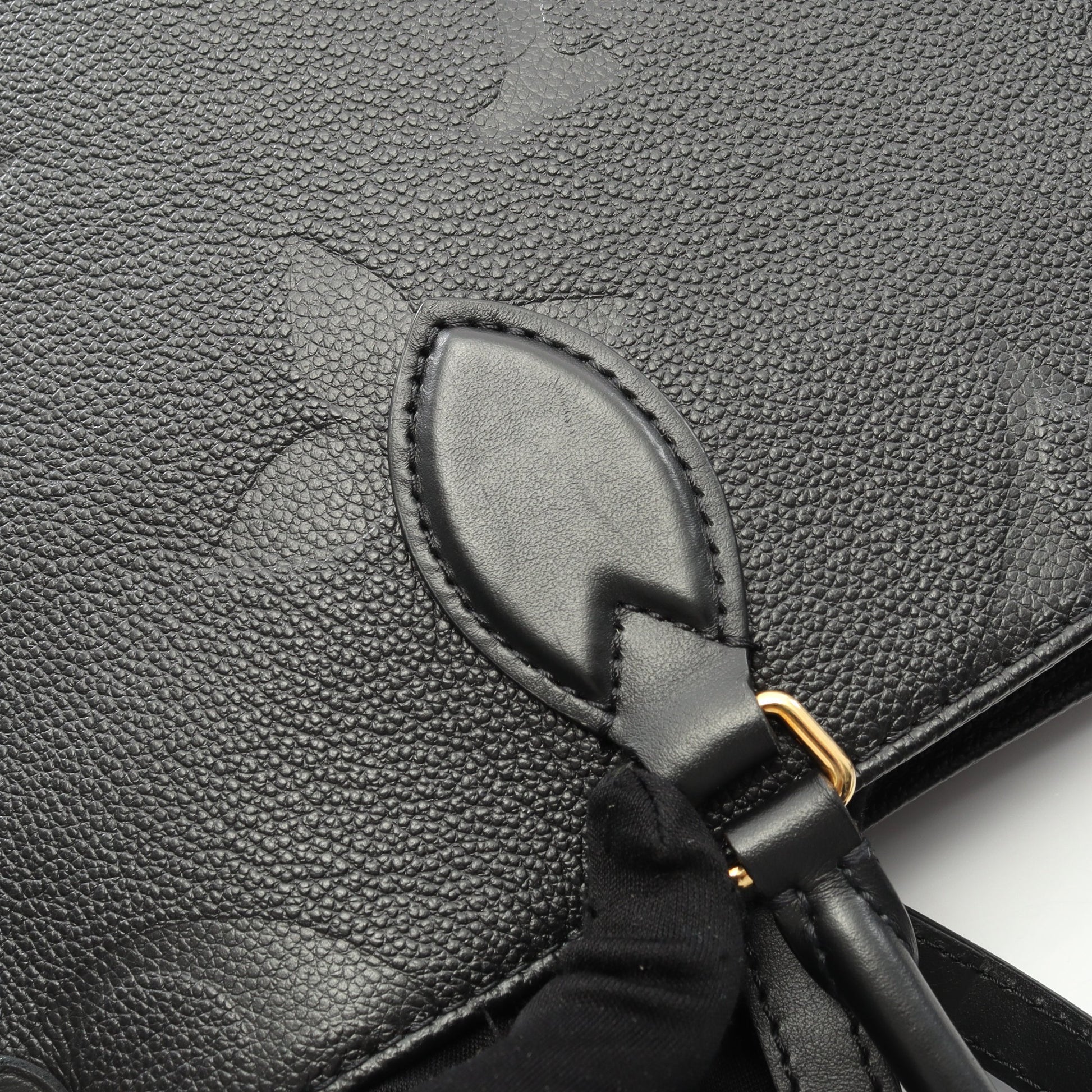 オンザゴーMM モノグラムアンプラント ノワール ショルダーバッグ トートバッグ レザー ブラック 2WAY ルイヴィトン バッグ LOUIS VUITTON