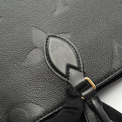 オンザゴーMM モノグラムアンプラント ノワール ショルダーバッグ トートバッグ レザー ブラック 2WAY ルイヴィトン バッグ LOUIS VUITTON