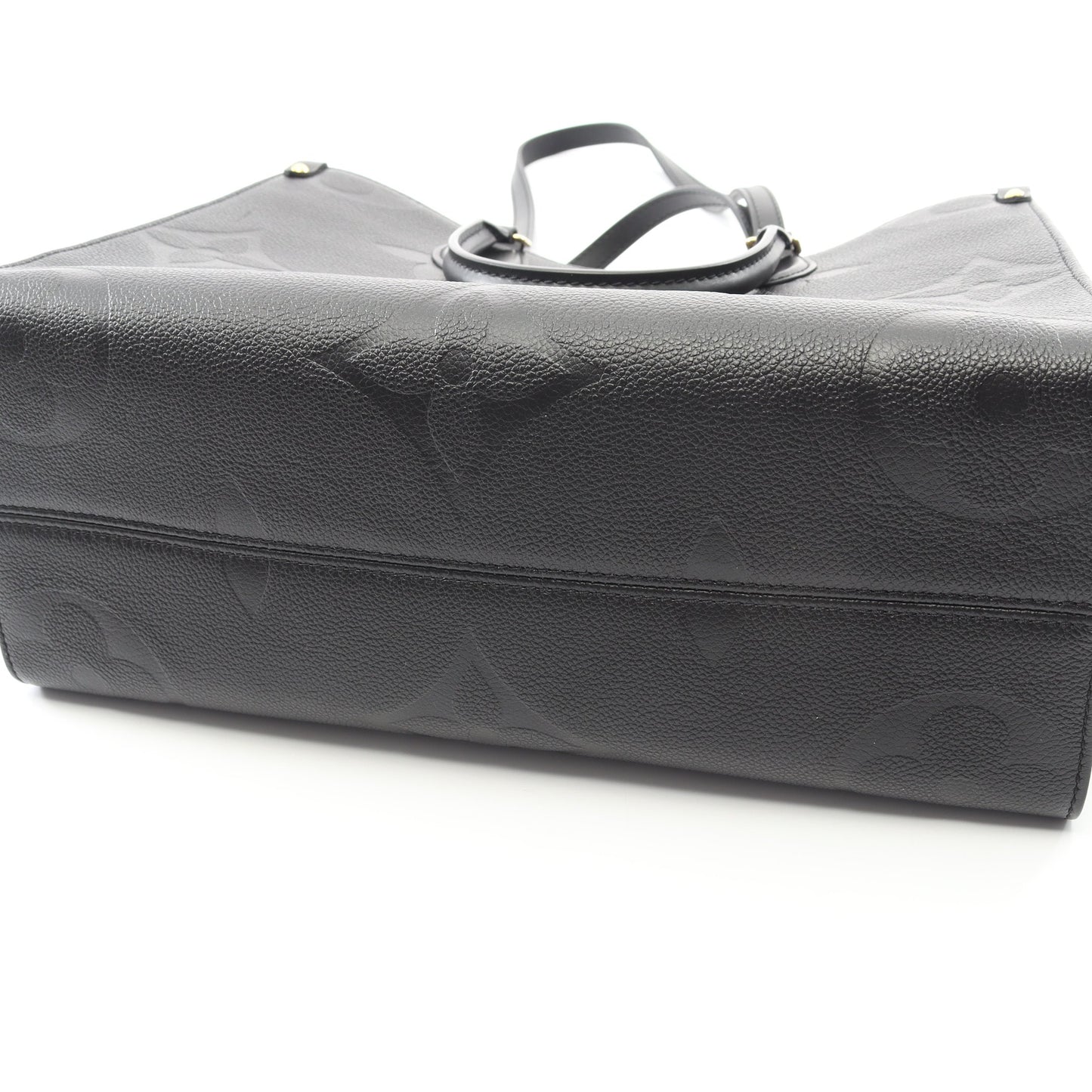 オンザゴーMM モノグラムアンプラント ノワール ショルダーバッグ トートバッグ レザー ブラック 2WAY ルイヴィトン バッグ LOUIS VUITTON
