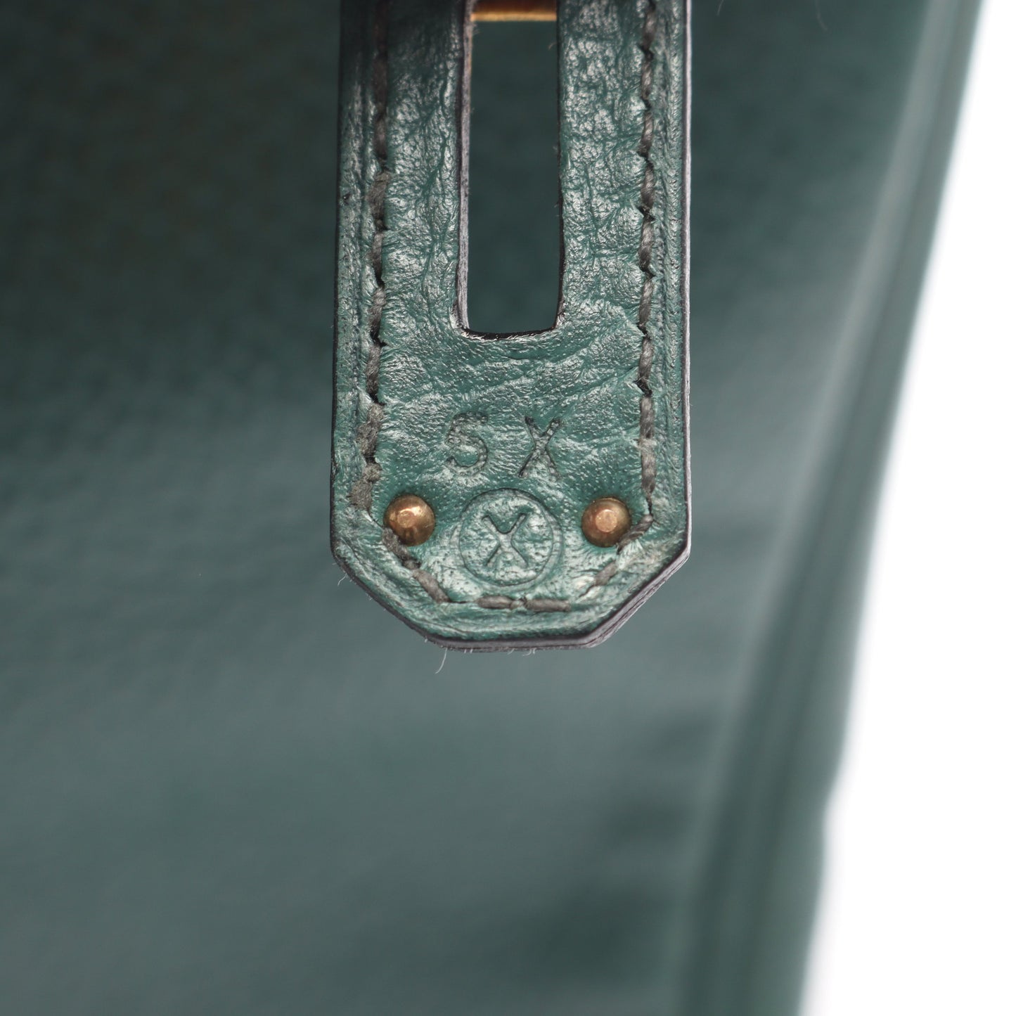バーキン35 ヴェールヴェンガル ハンドバッグ アルデンヌ グリーン ゴールド金具 ○X刻印 エルメス バッグ HERMES