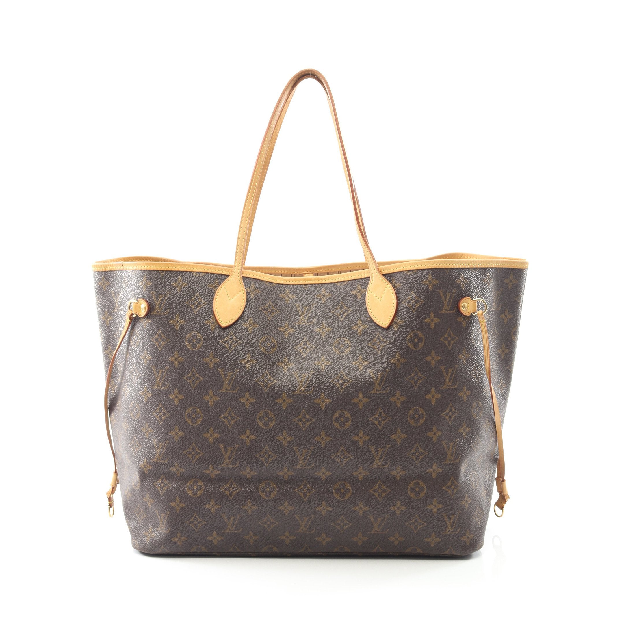 ネヴァーフルGM モノグラム ショルダーバッグ トートバッグ PVC レザー