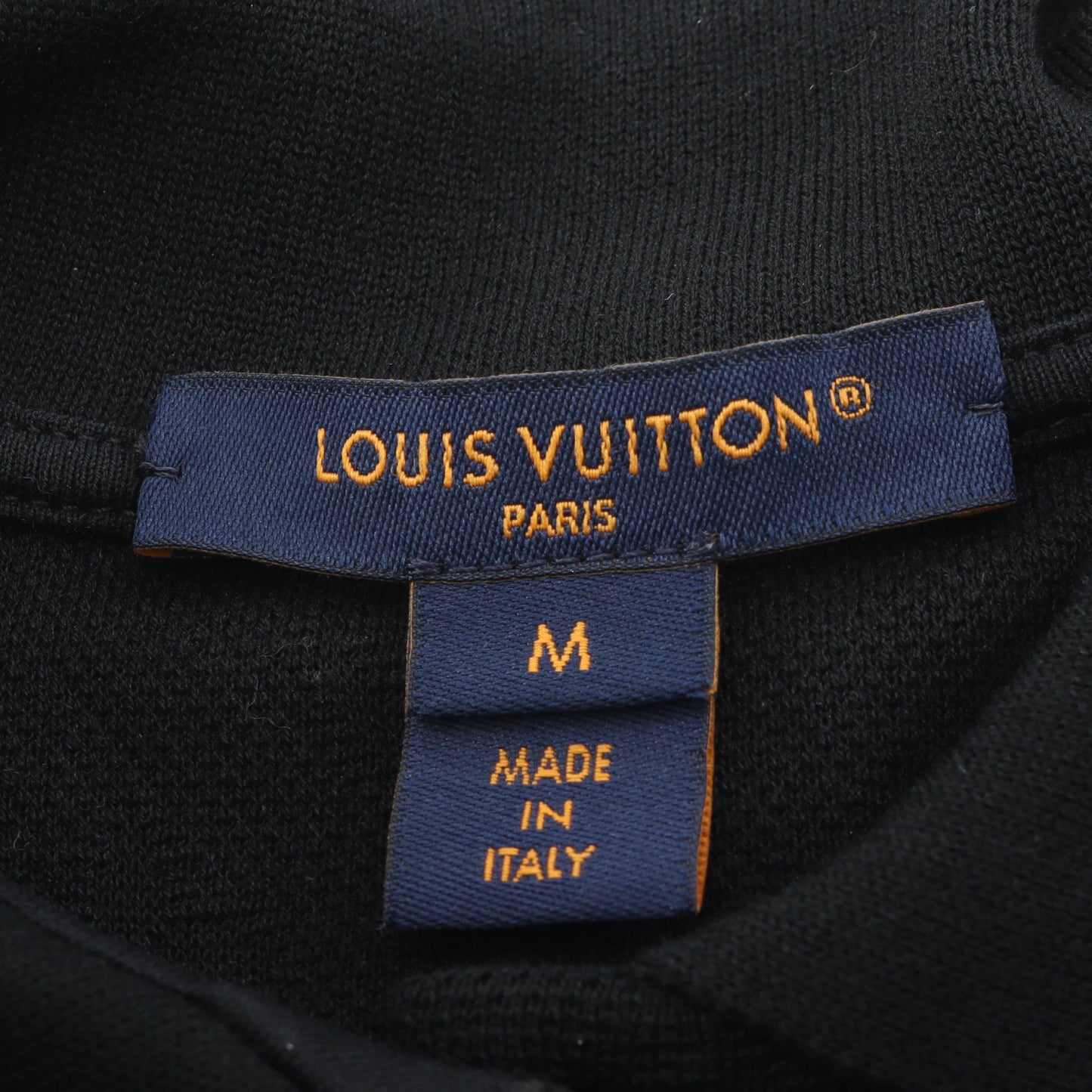 ピケポロドレス モノグラム ミニ ワンピース コットン ブラック ルイヴィトン ワンピース LOUIS VUITTON